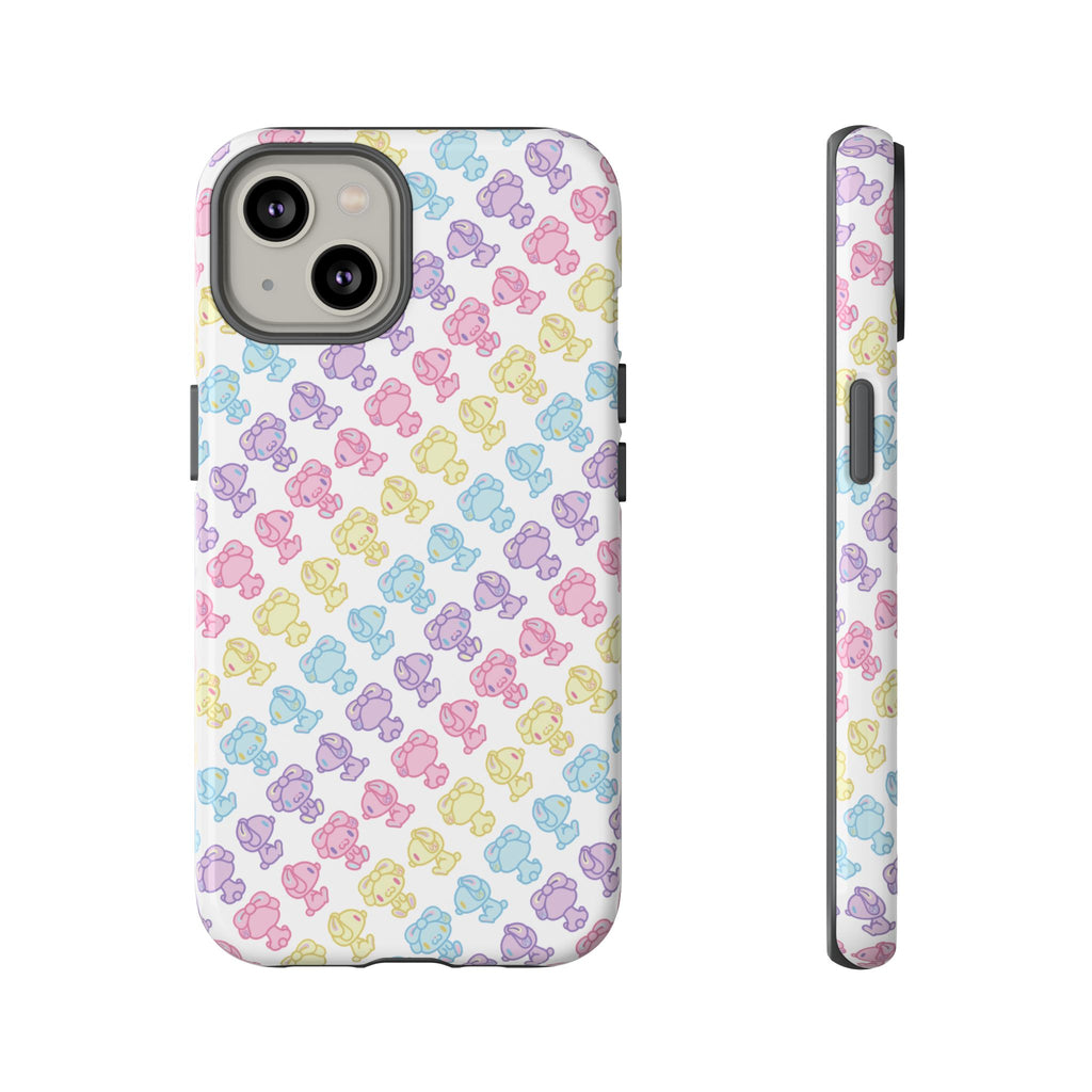 Rotating Pastel All Purpose Bunny - Phone Case