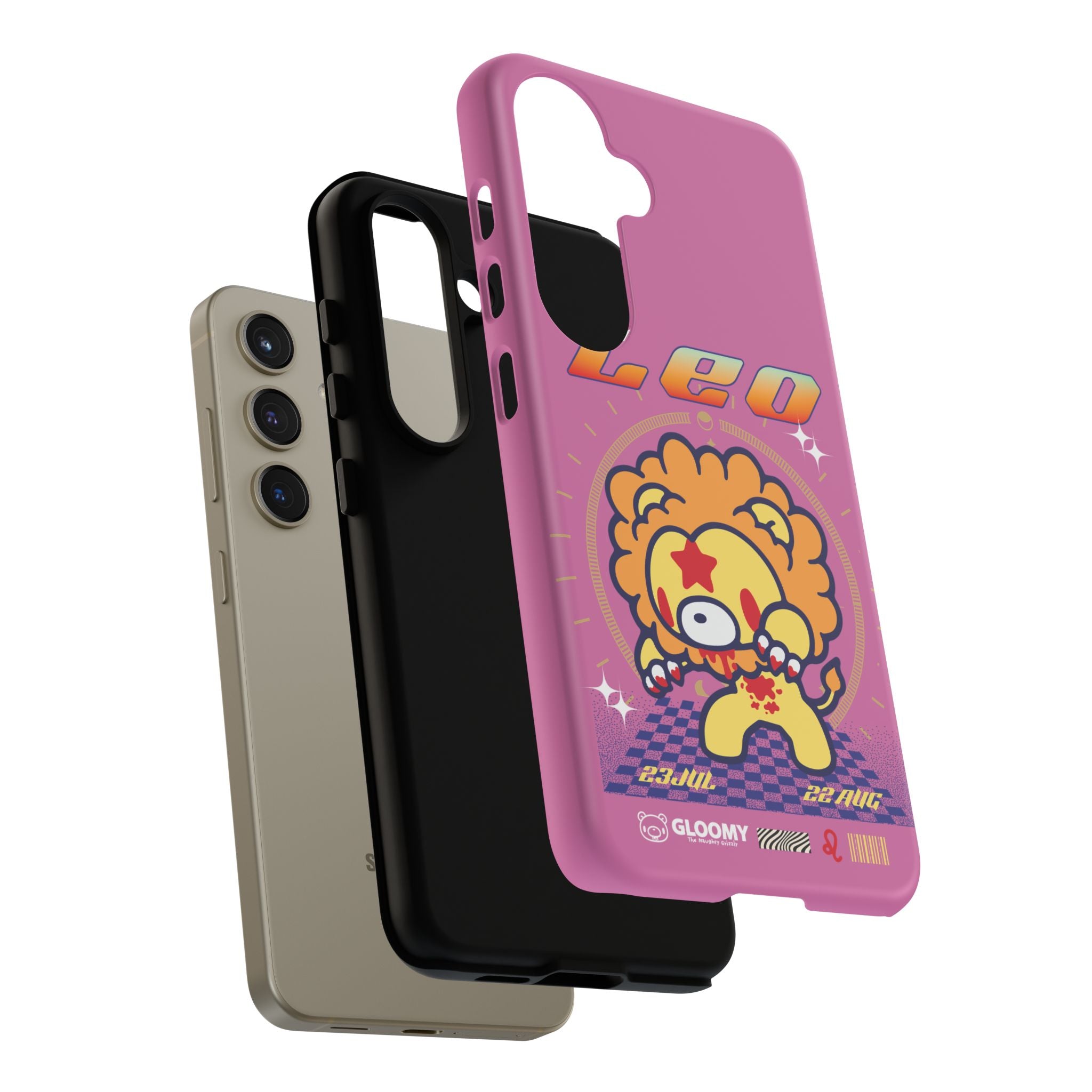 Zodiac Leo gloomy bear Phone Case
