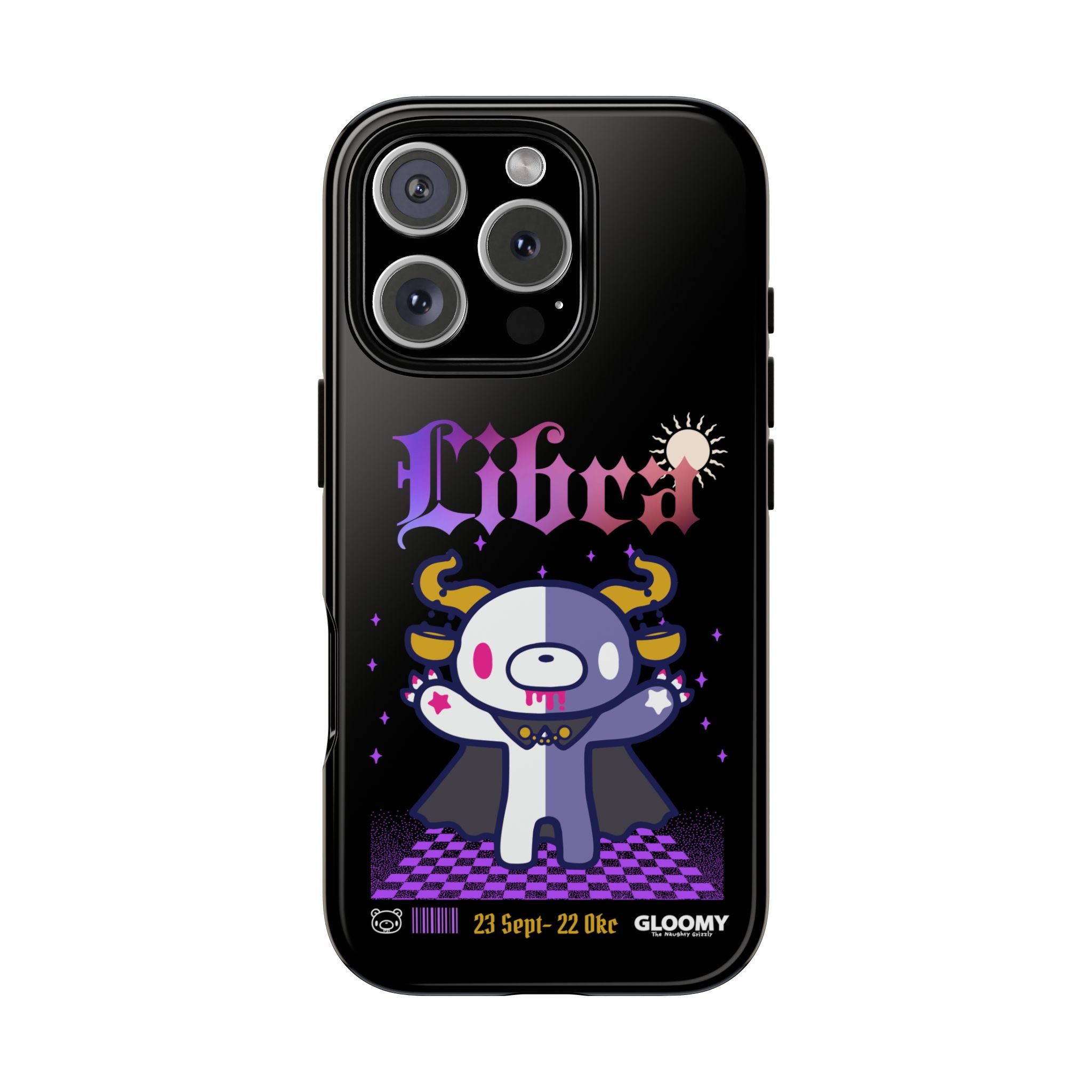 gloomy Bear Libra Zodiac Phone Case