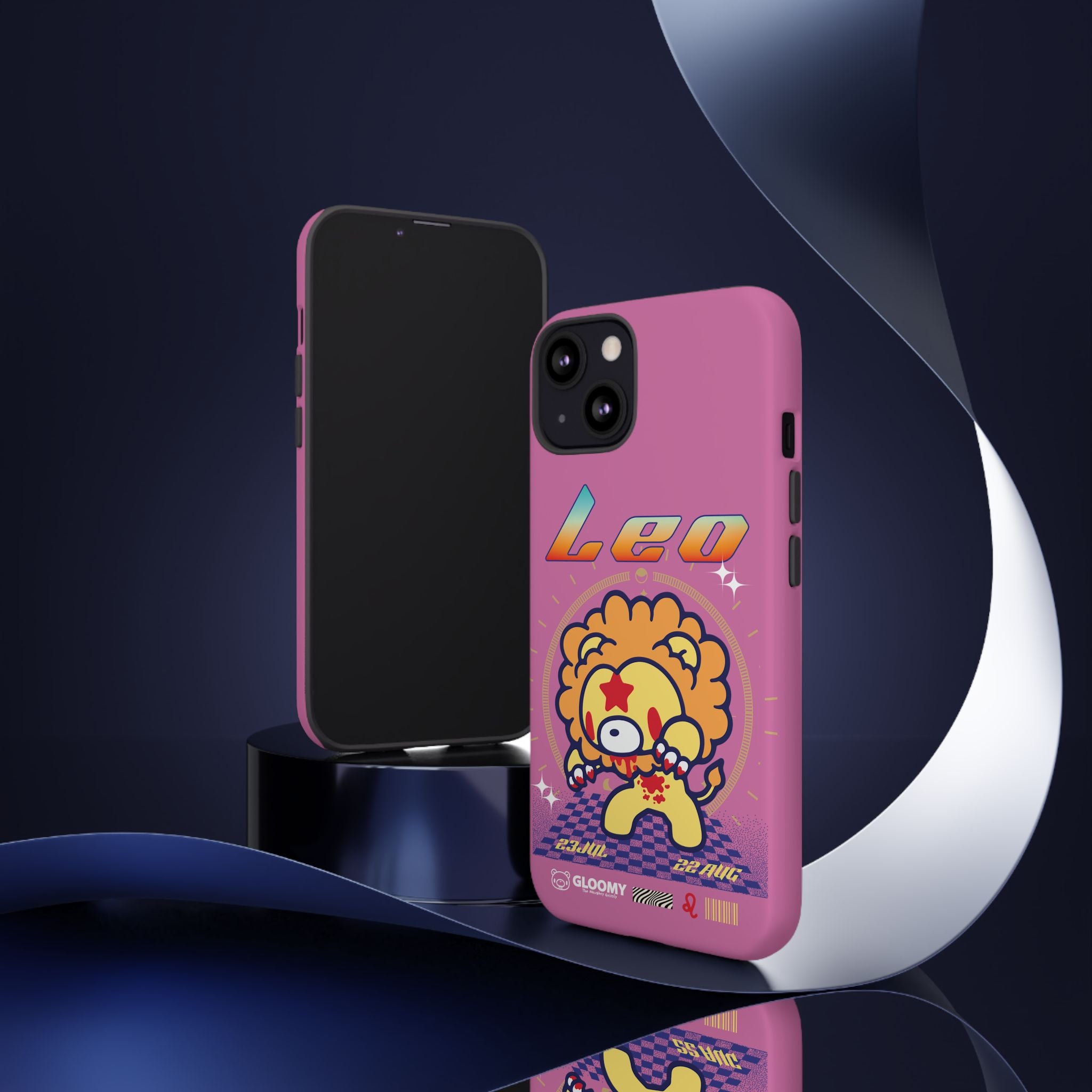 Zodiac Leo gloomy bear Phone Case