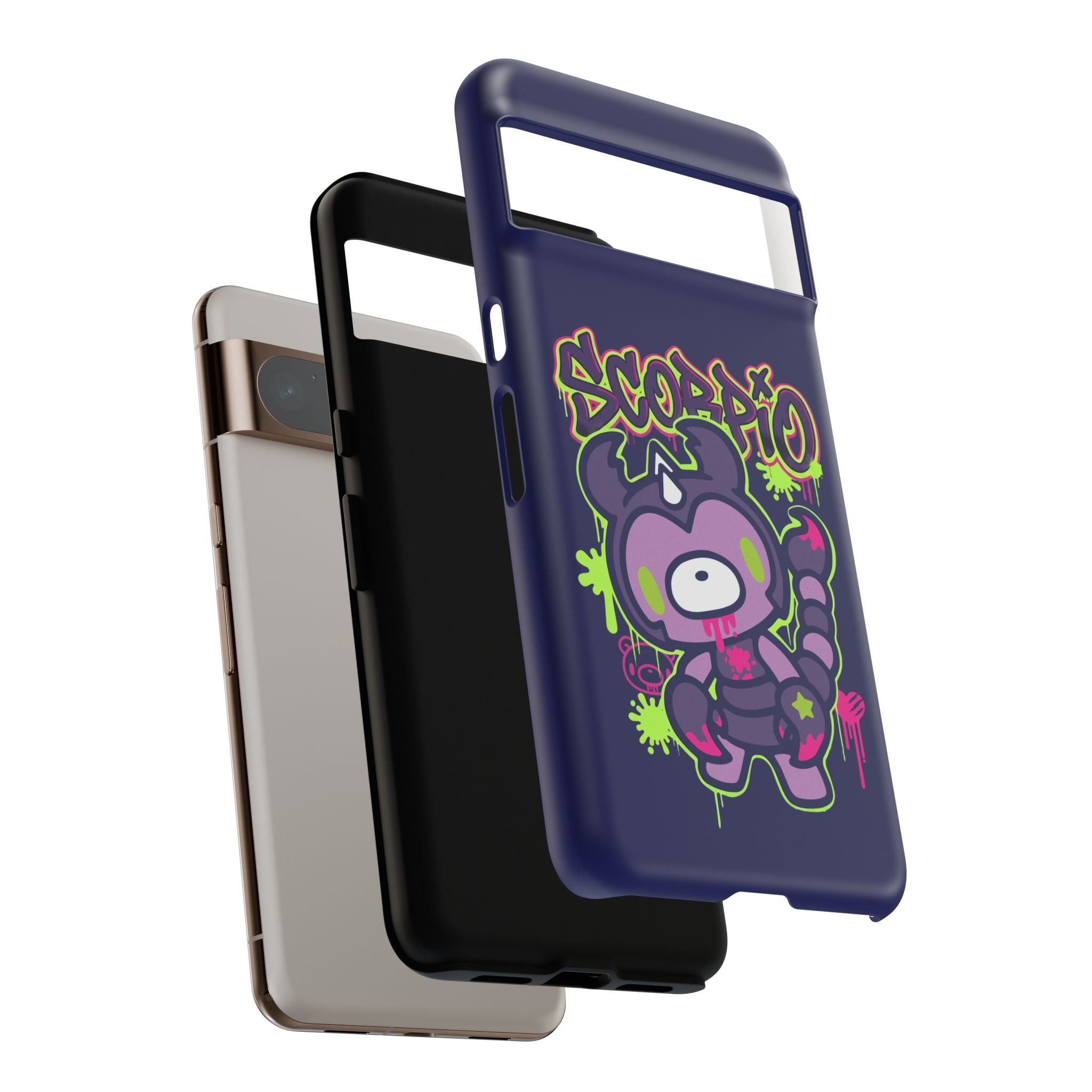 Zodiac Scorpio Gloomy Bear Phone Case