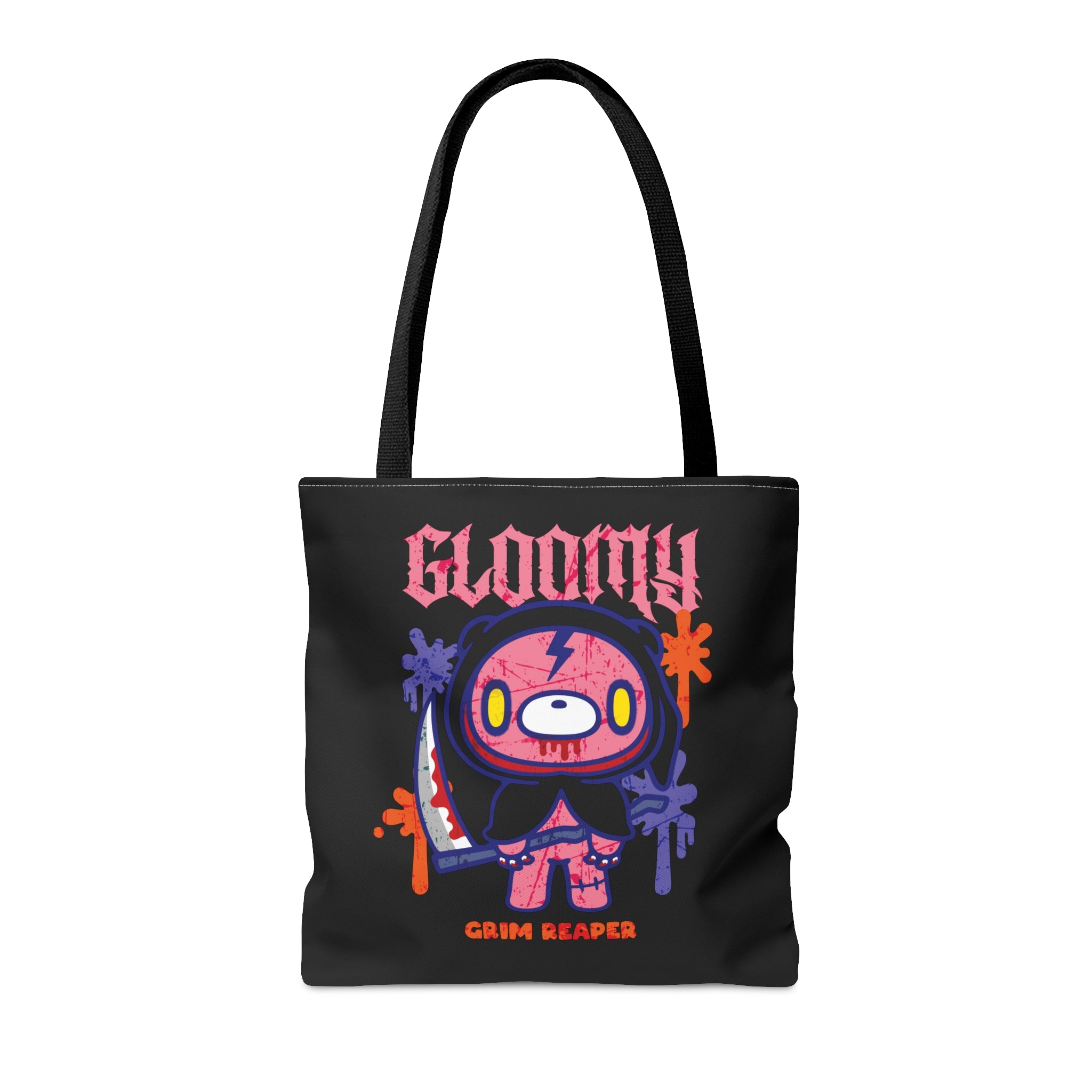 Gloomy Halloween Grim Reaper Tote Bag