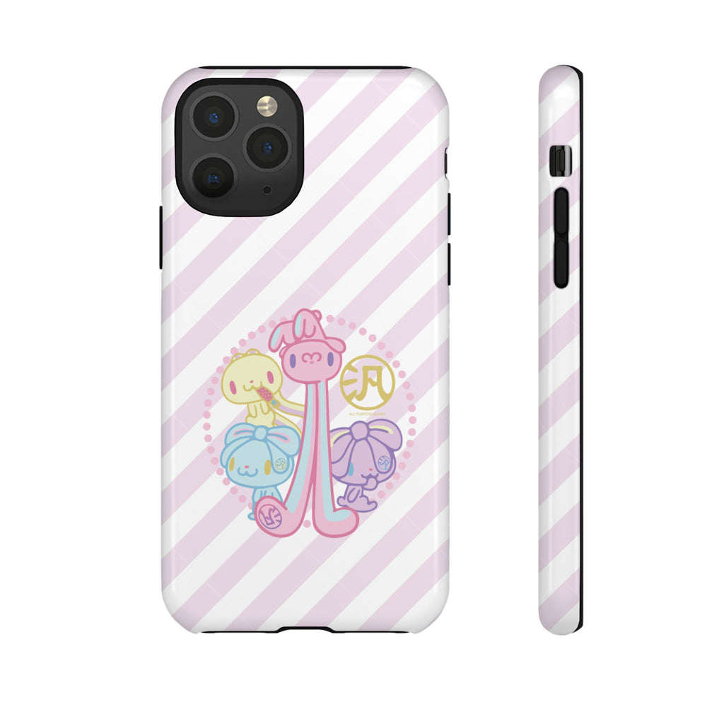 Group Pastel All Purpose Bunny - Phone Case