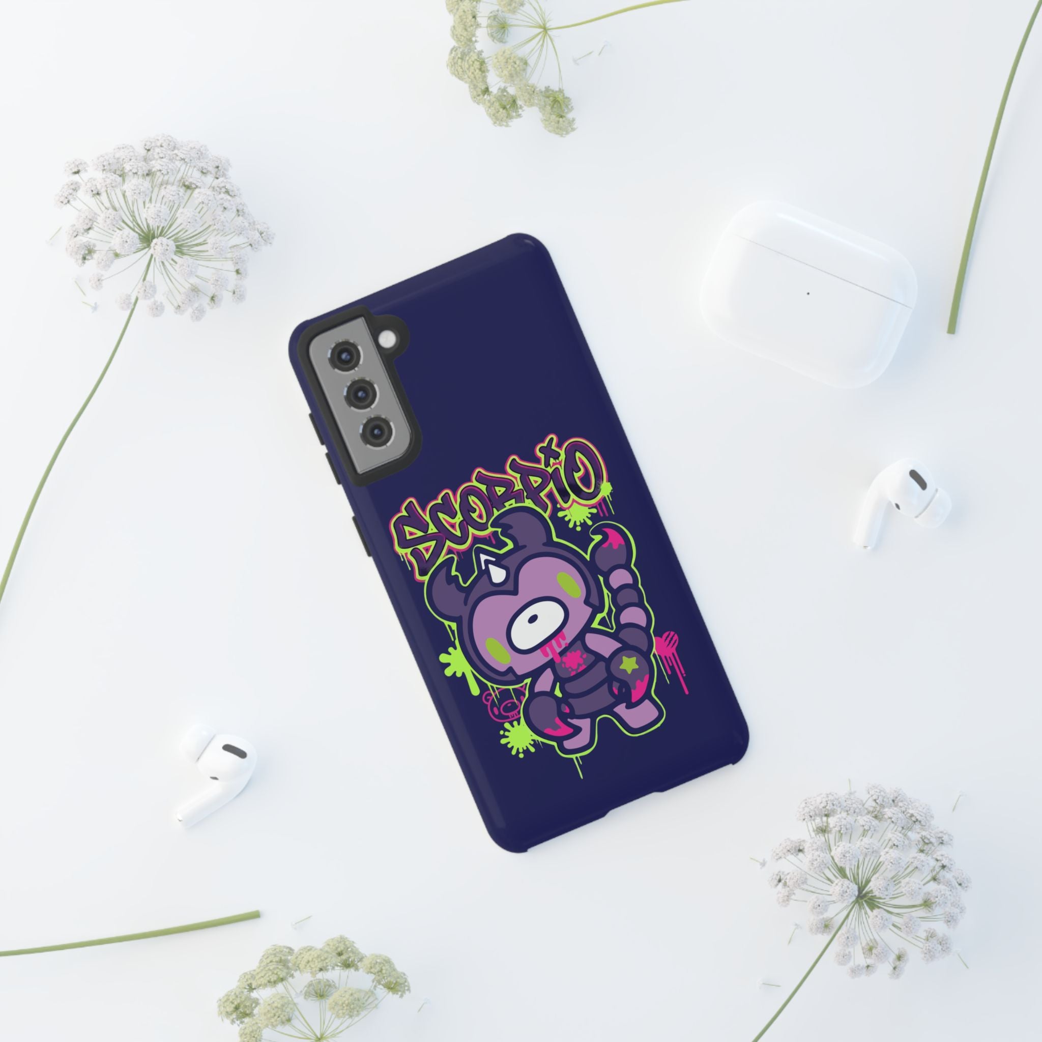 Zodiac Scorpio Gloomy Bear Phone Case
