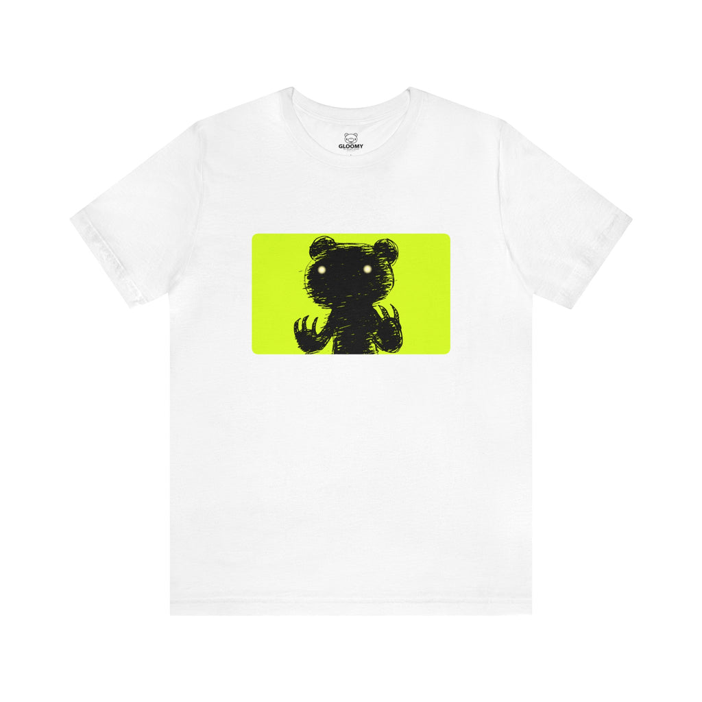 Green Block Abstraction Gloomy Bear -  Unisex Tee