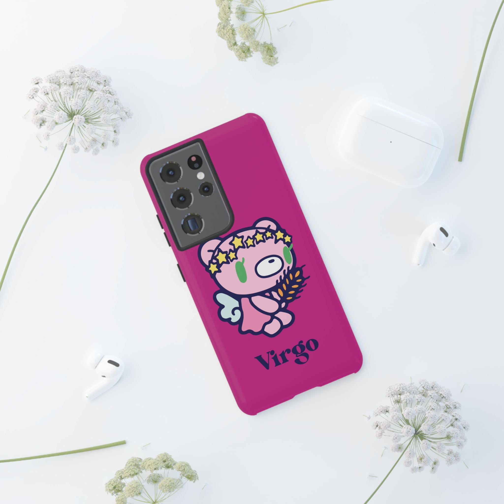 Zodiac Virgo gloomy bear Phone Case