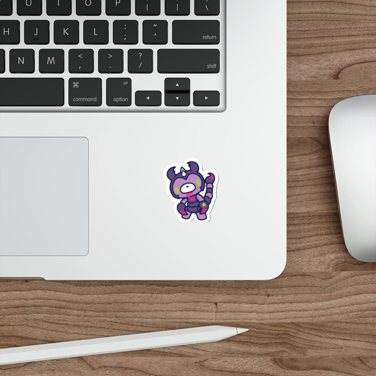 Gloomy Zodiac Scorpio Die-Cut Stickers