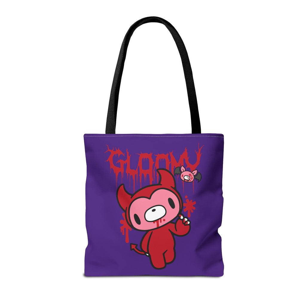 Gloomy Bear Halloween Devil Tote Bag - 2024