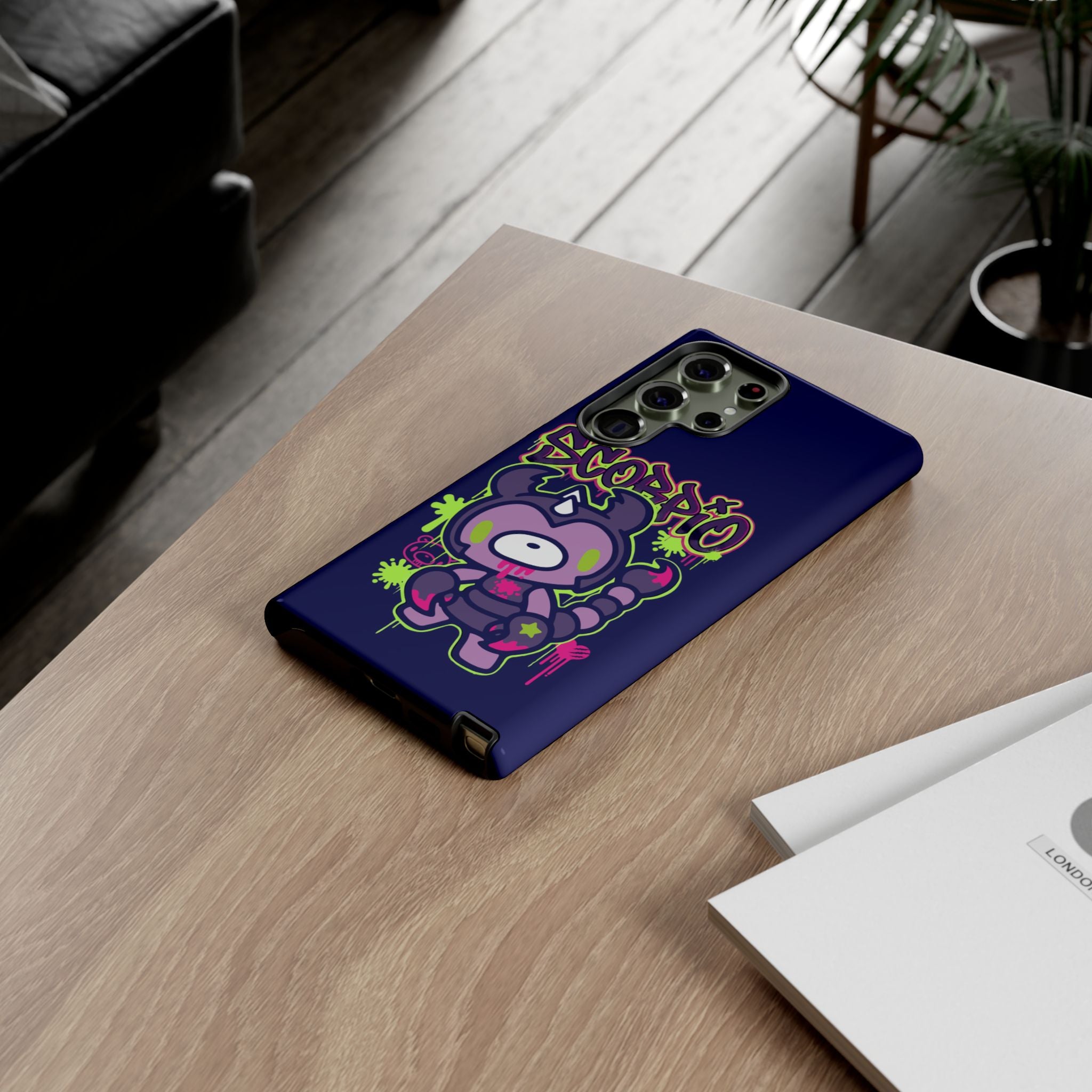 Zodiac Scorpio Gloomy Bear Phone Case