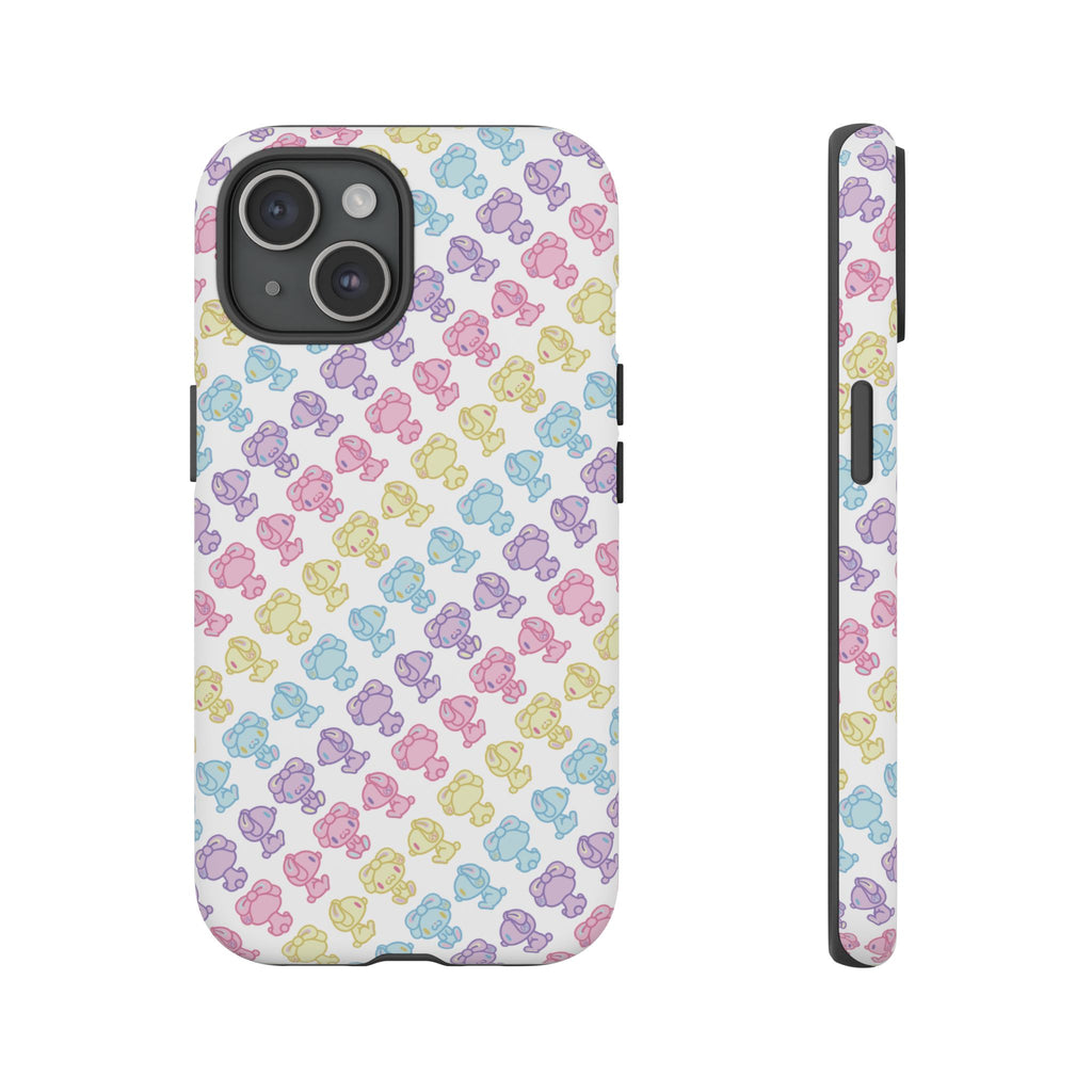 Rotating Pastel All Purpose Bunny - Phone Case