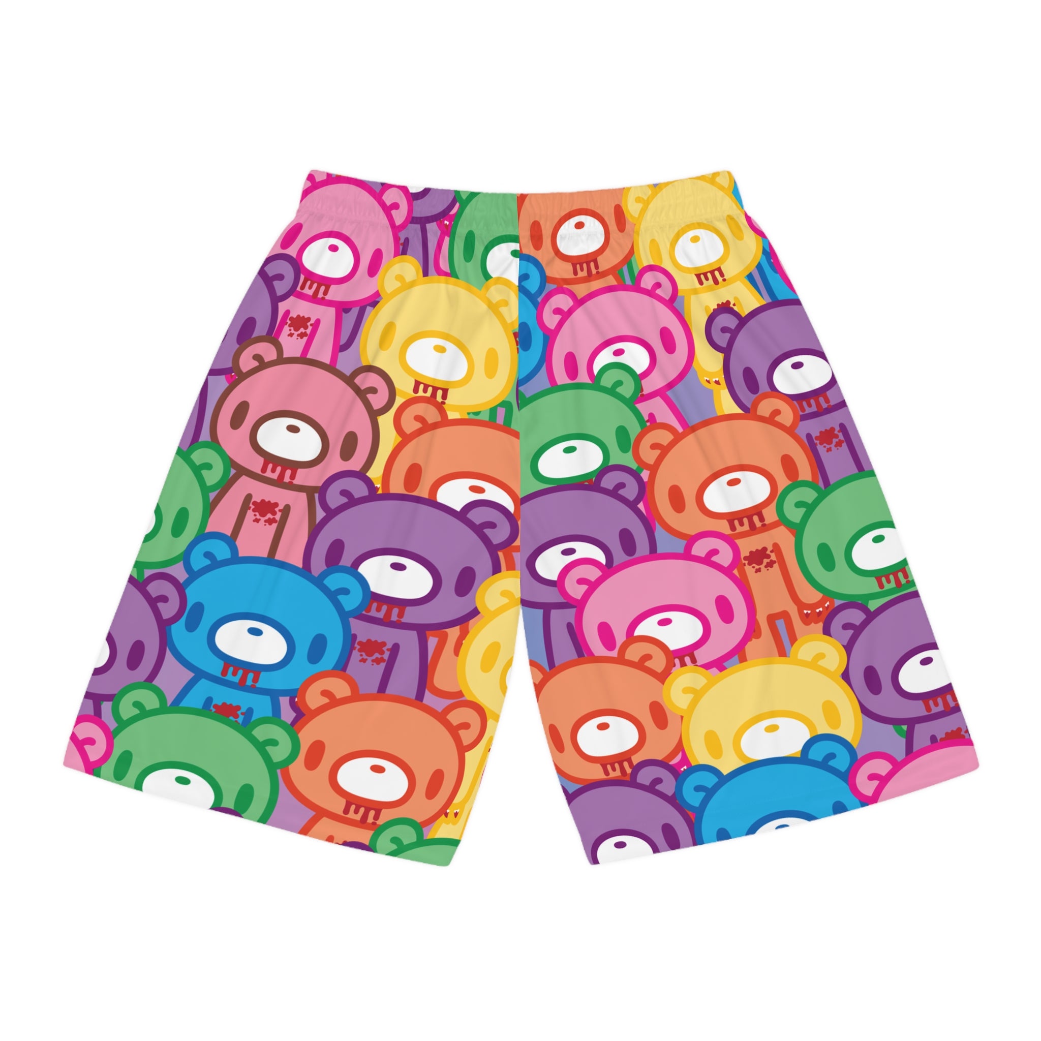 Gloomy Bear "Rainbow Dreams" Basketball Shorts