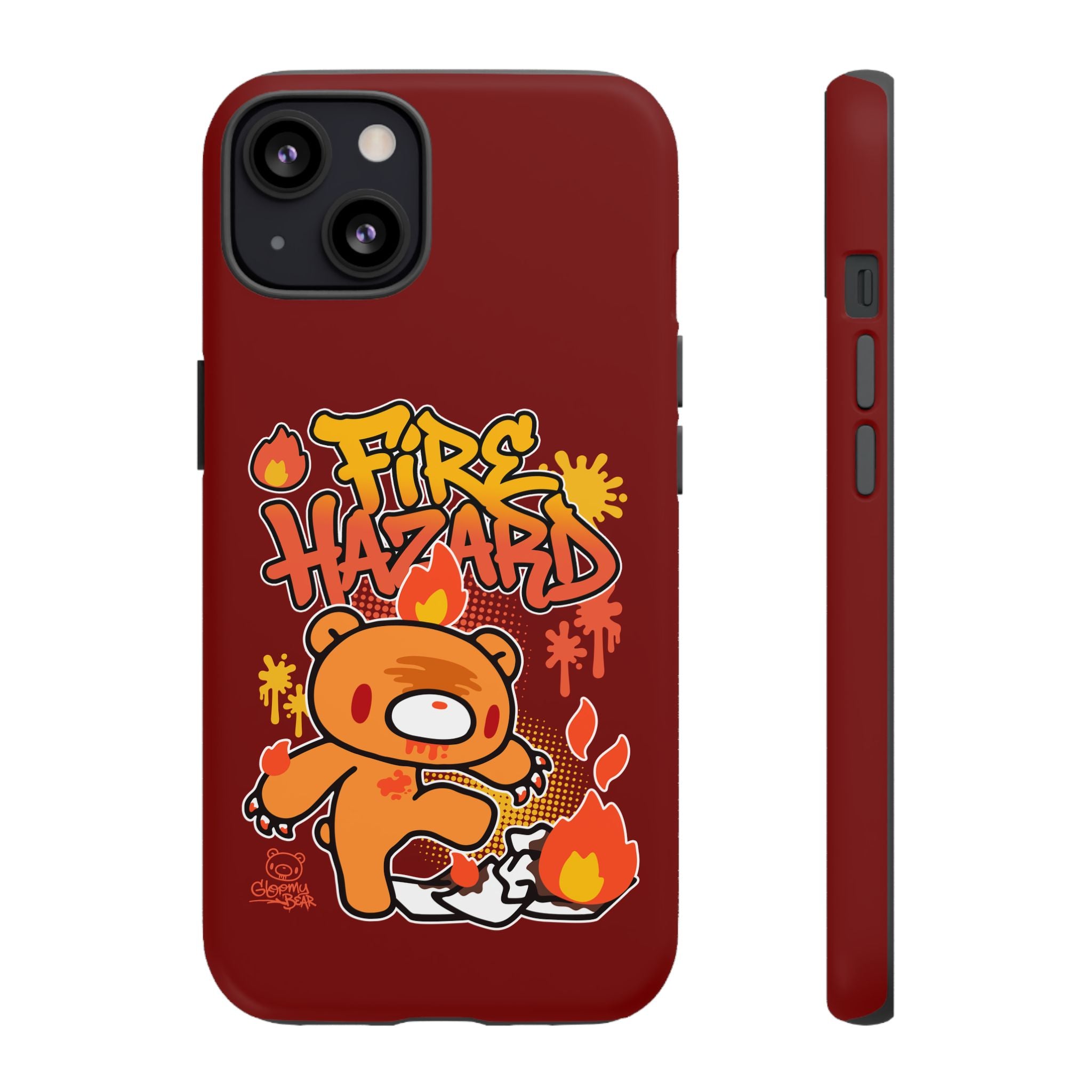 Gloomy Fire trash Phone Case