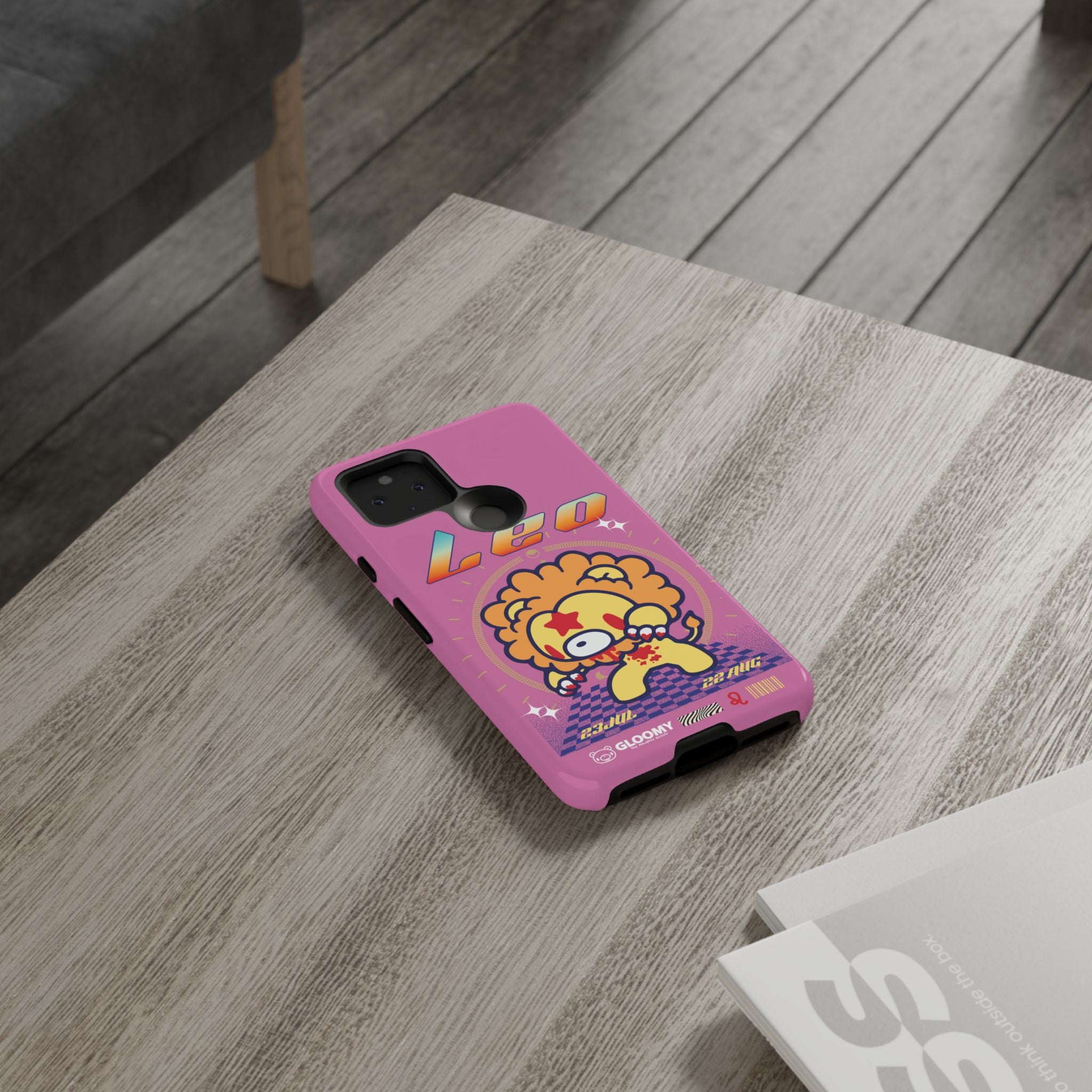 Zodiac Leo gloomy bear Phone Case