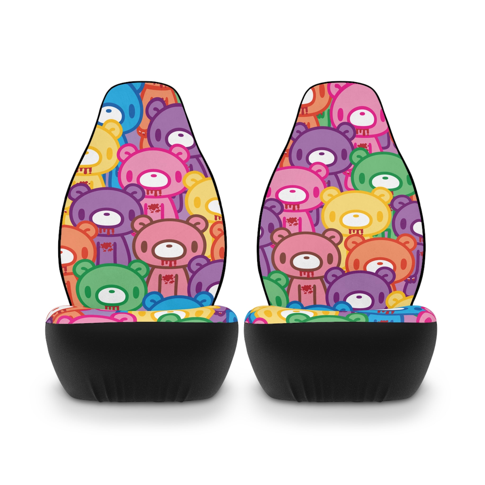 Gloomy Bear "Rainbow Dreams" Polyester Car Seat Covers