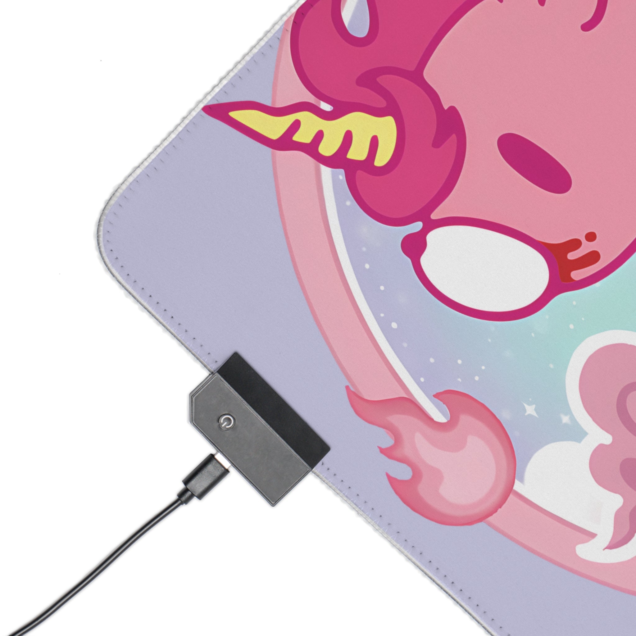 Fire Horse Gloomy Bear LED Gaming Mouse Pad