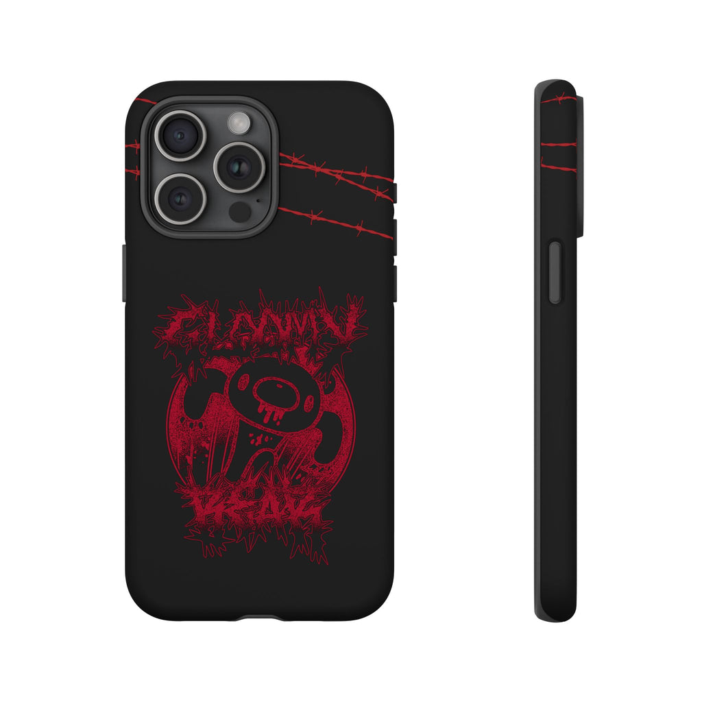 Gloomy Bear Metal Show Red Phone Case