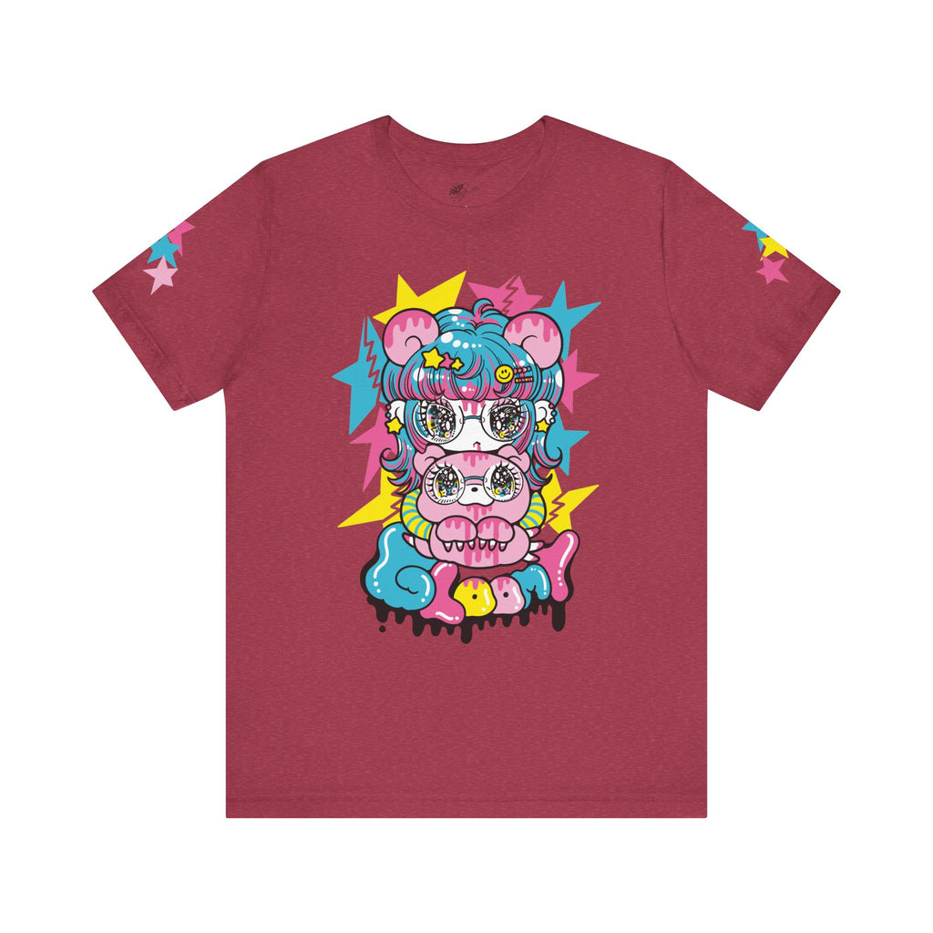 YURIE SEKIYA X GLOOMY BEAR🌟 STARRY GAL 2024 Unisex Short Sleeve Tee