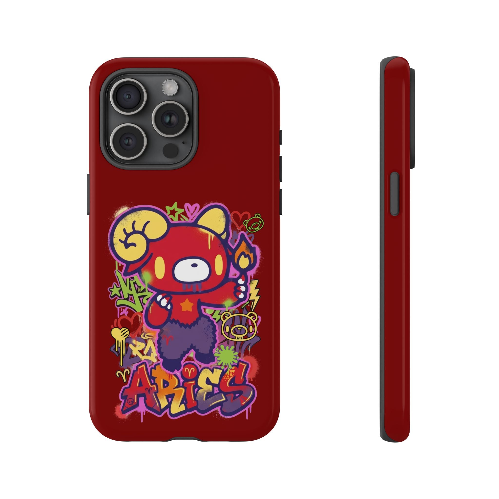 Zodiac Aries  Gloomy Bear Phone Case