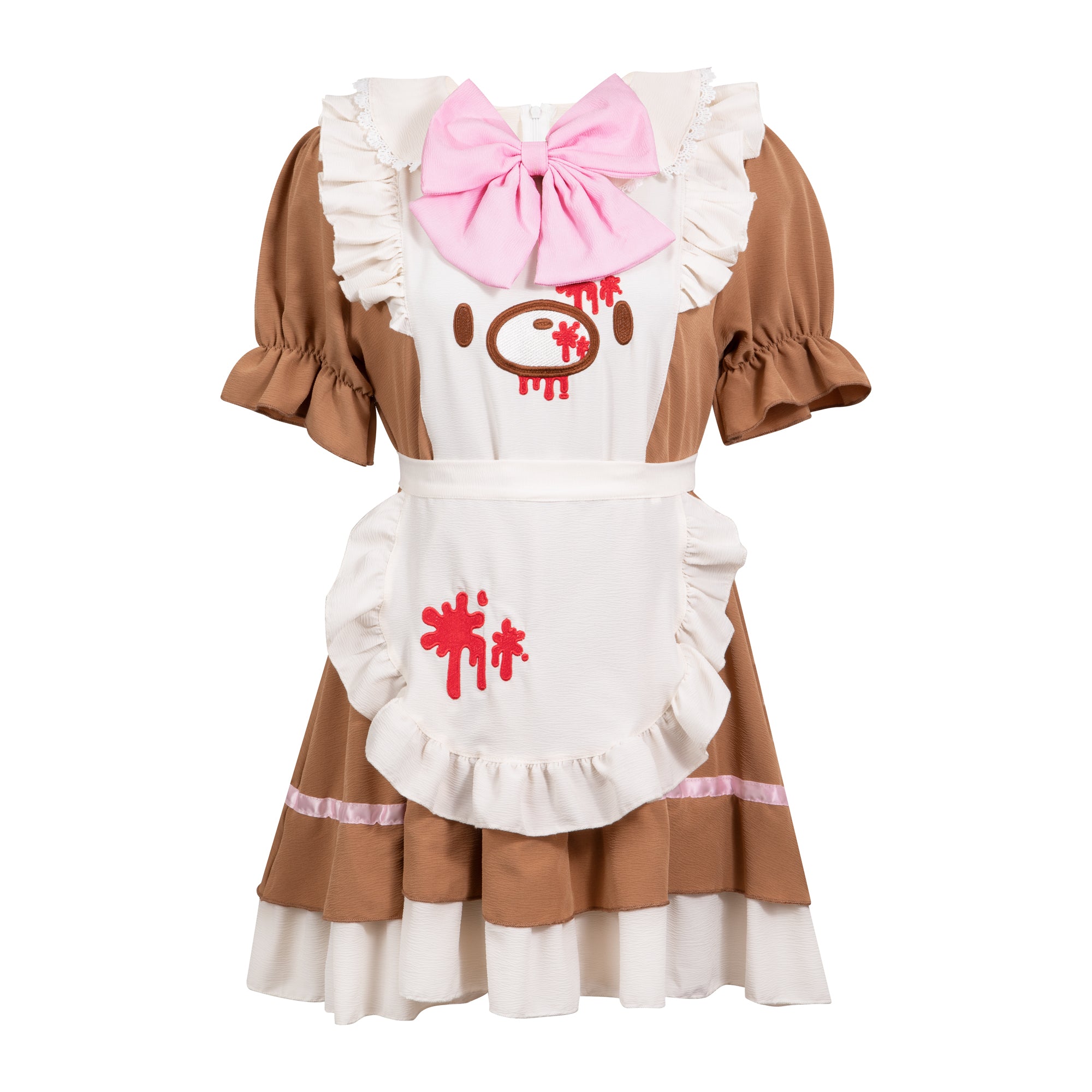 Lolita CosPlay Maid Dress - Brown