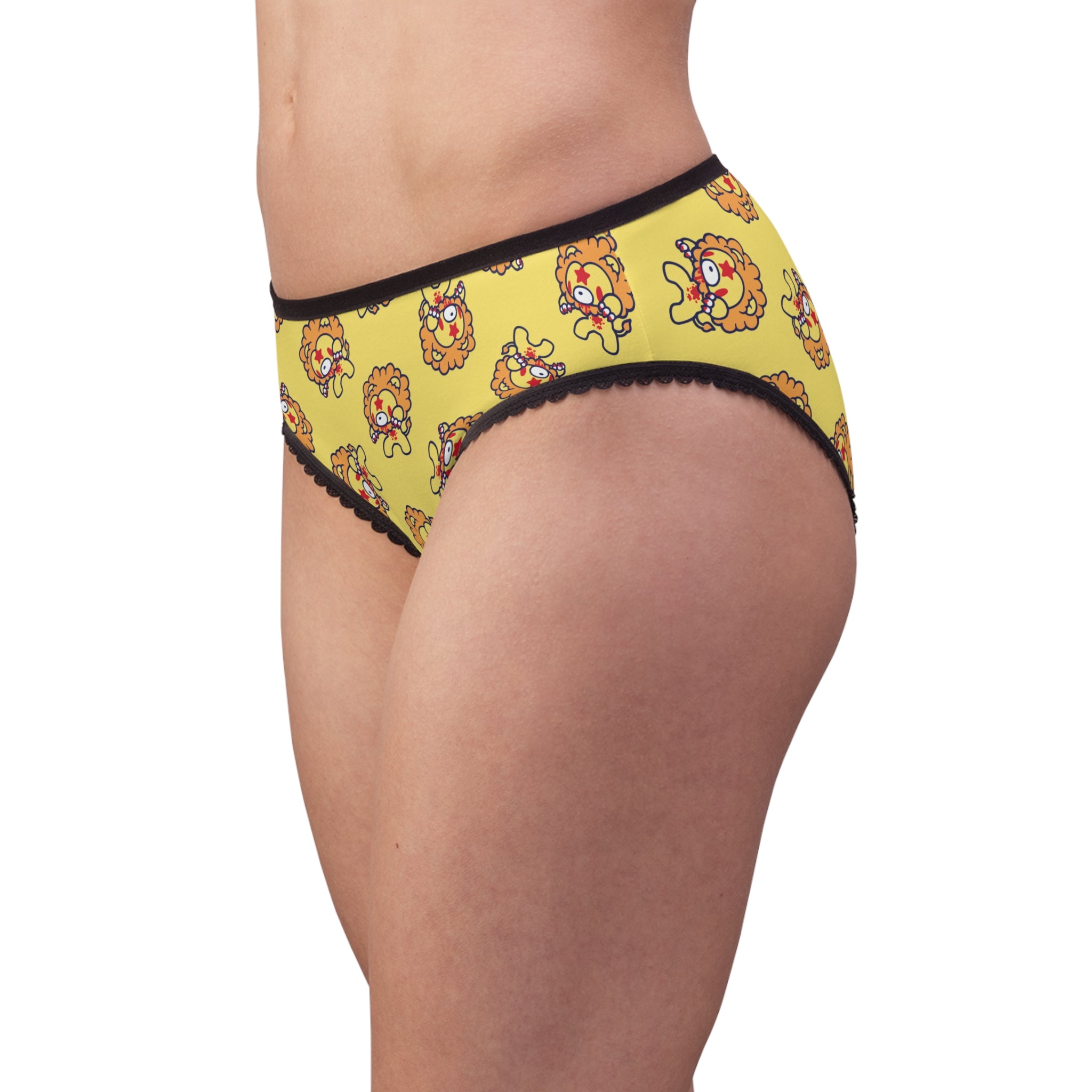 Leo Gloomy Women's Briefs (AOP)