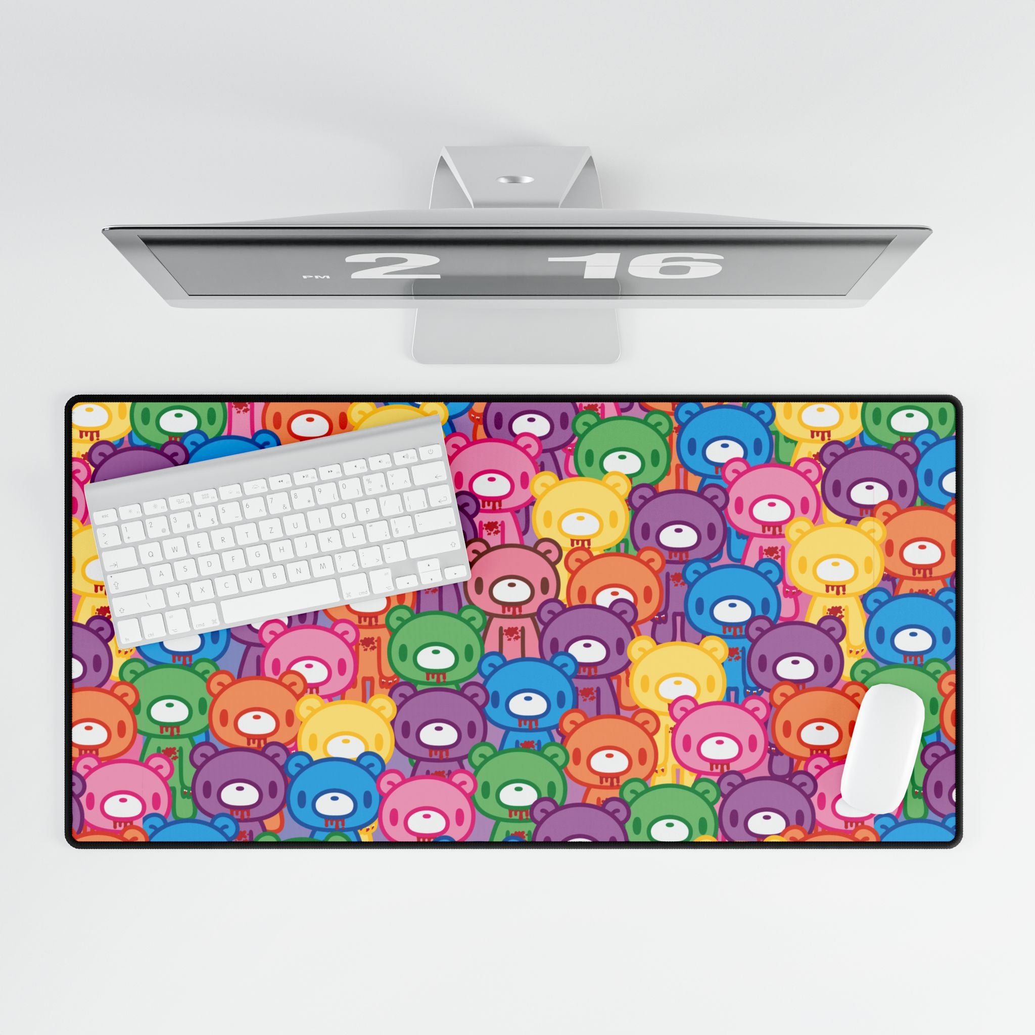 Gloomy Rainbow Desk Mats