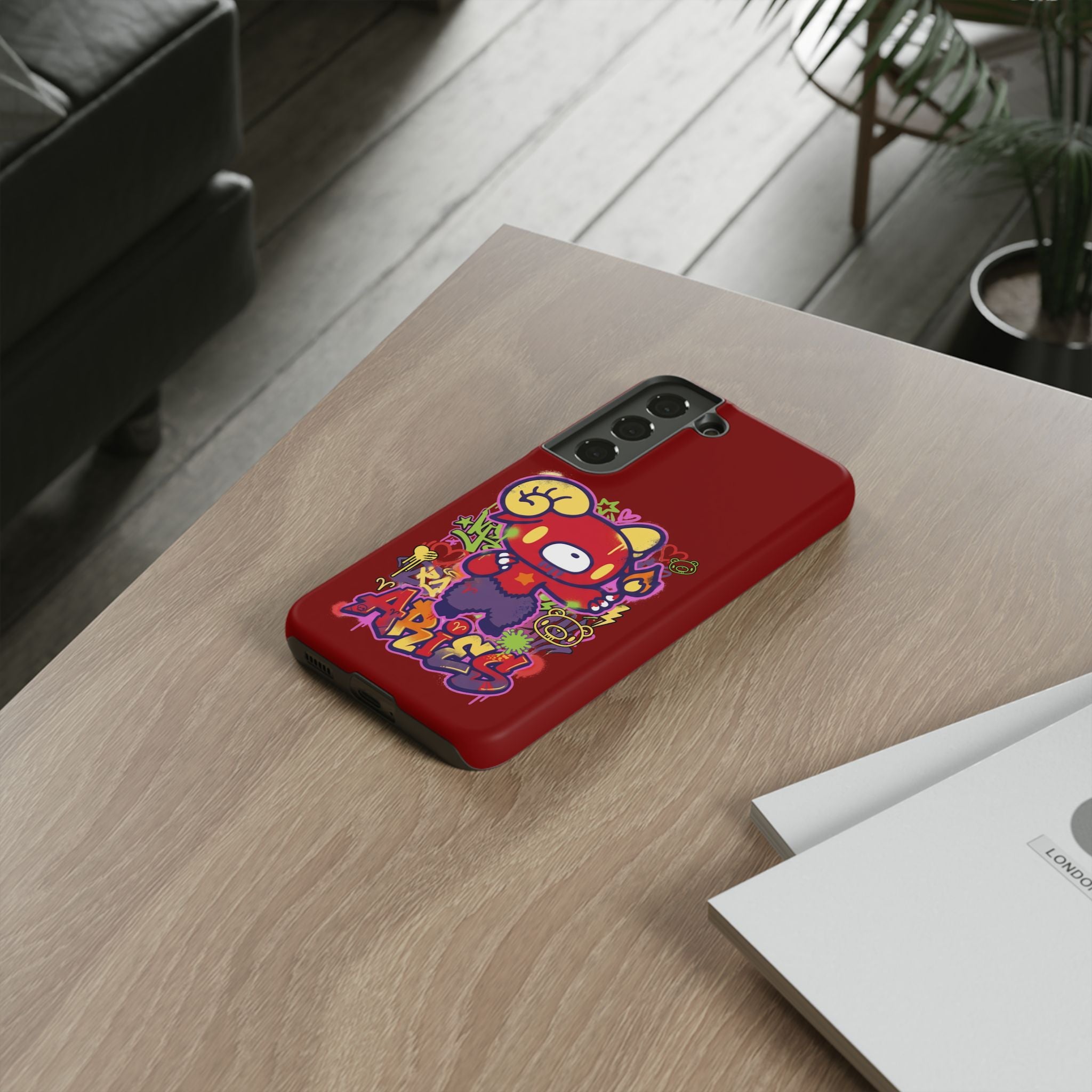 Zodiac Aries  Gloomy Bear Phone Case