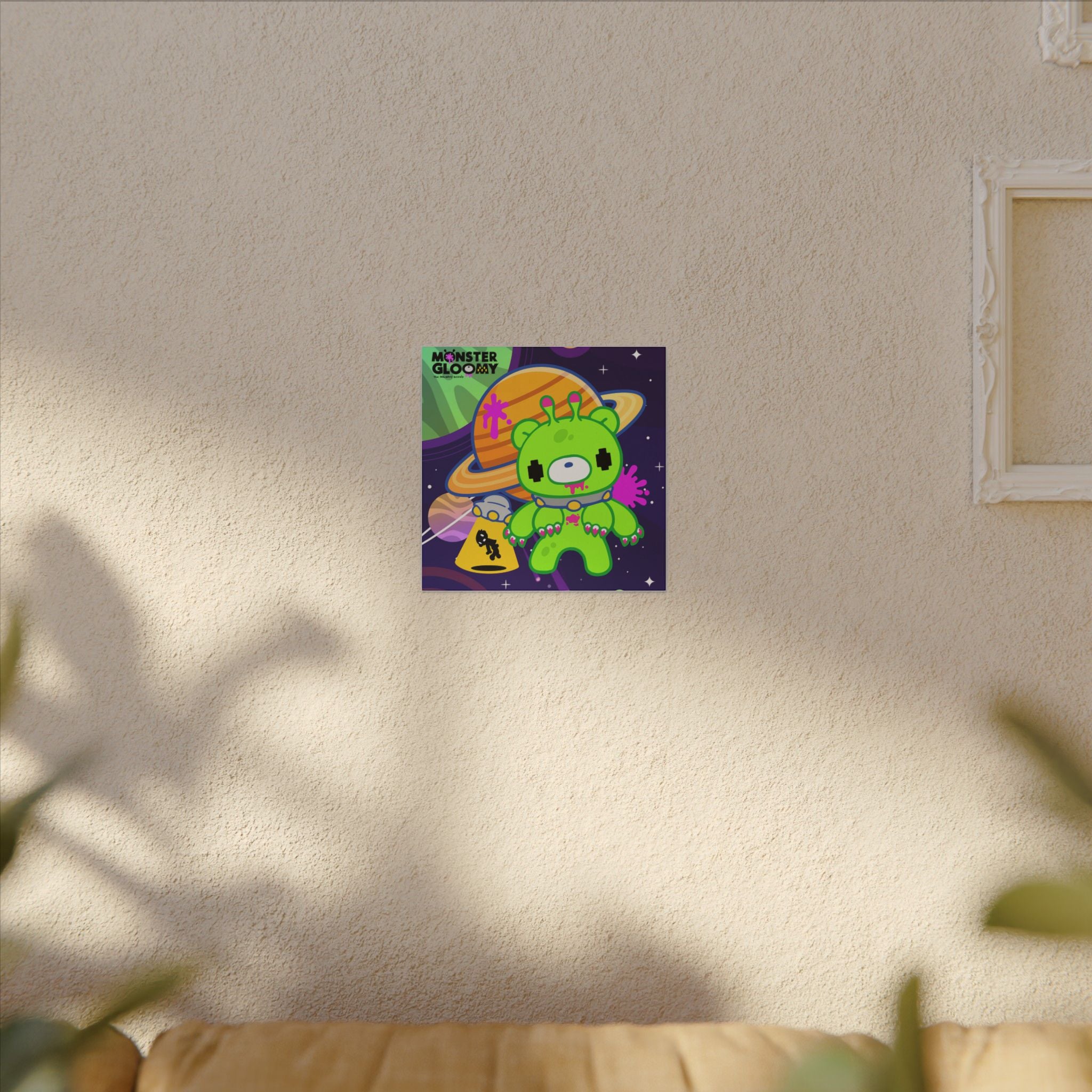 Monster Gloomy Wall Canvas