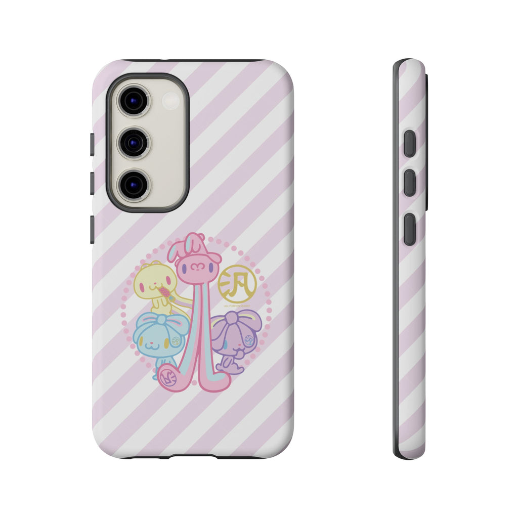 Group Pastel All Purpose Bunny - Phone Case