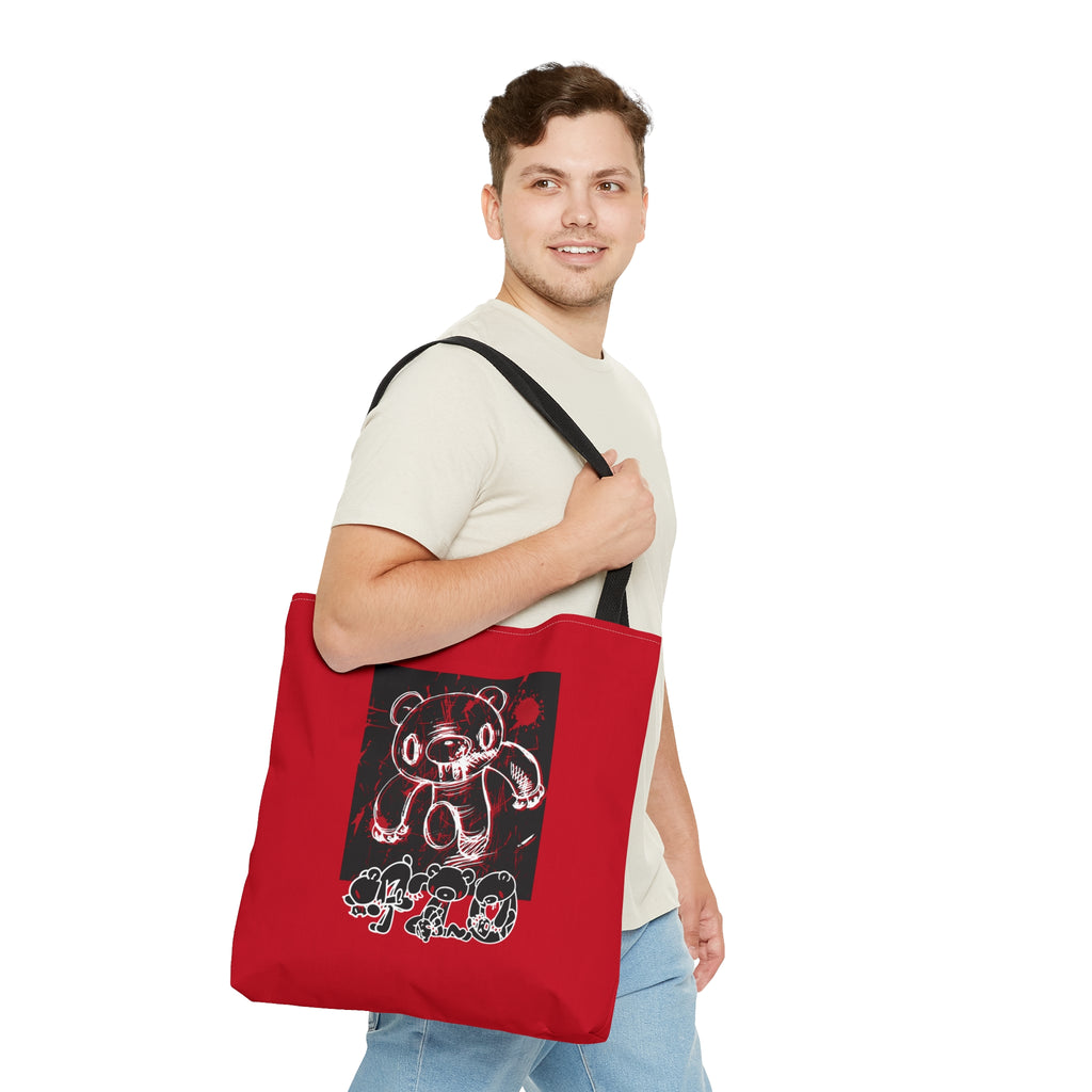 Danger Gloomy Bear Tote Bag