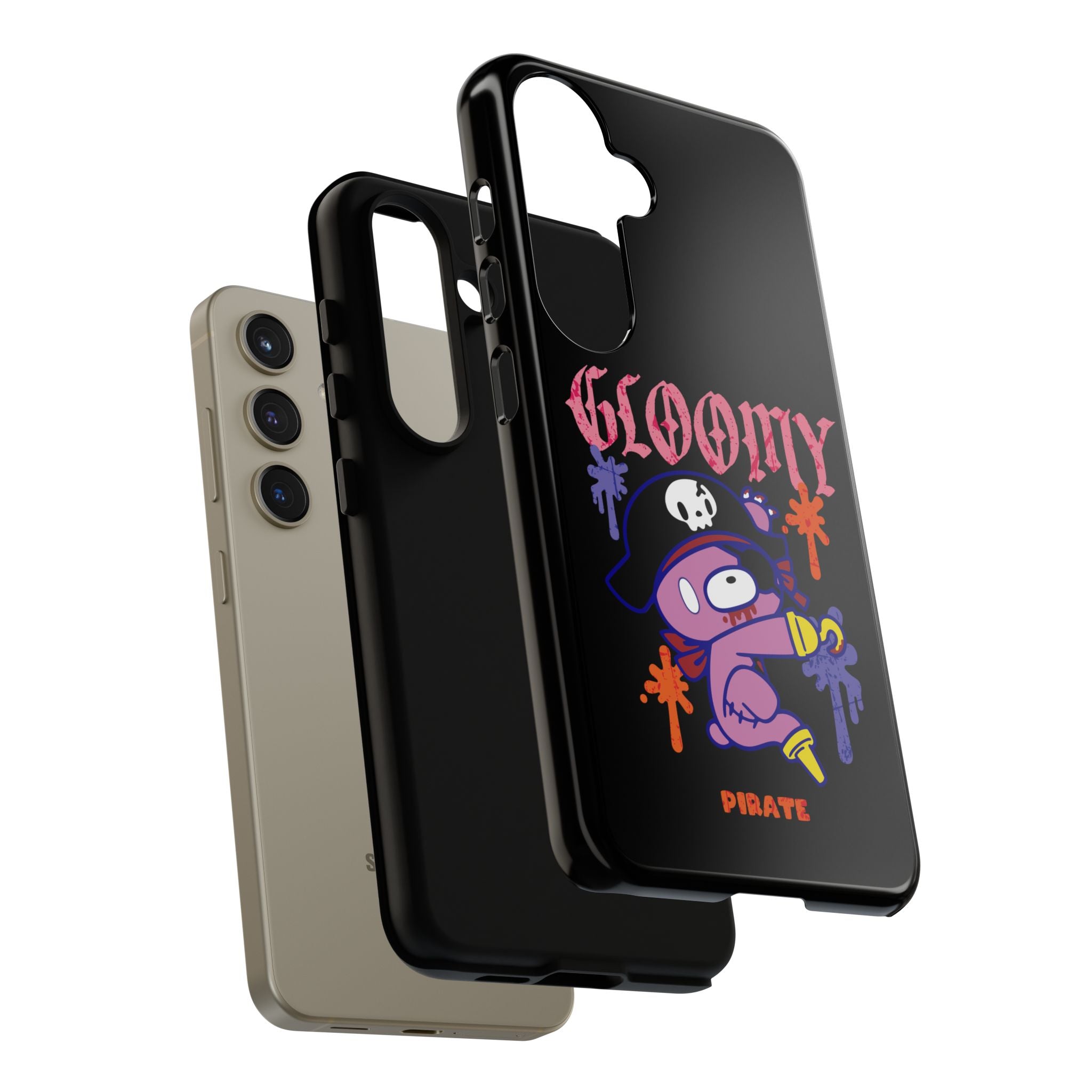 gloomy bear Halloween pirate Phone Case