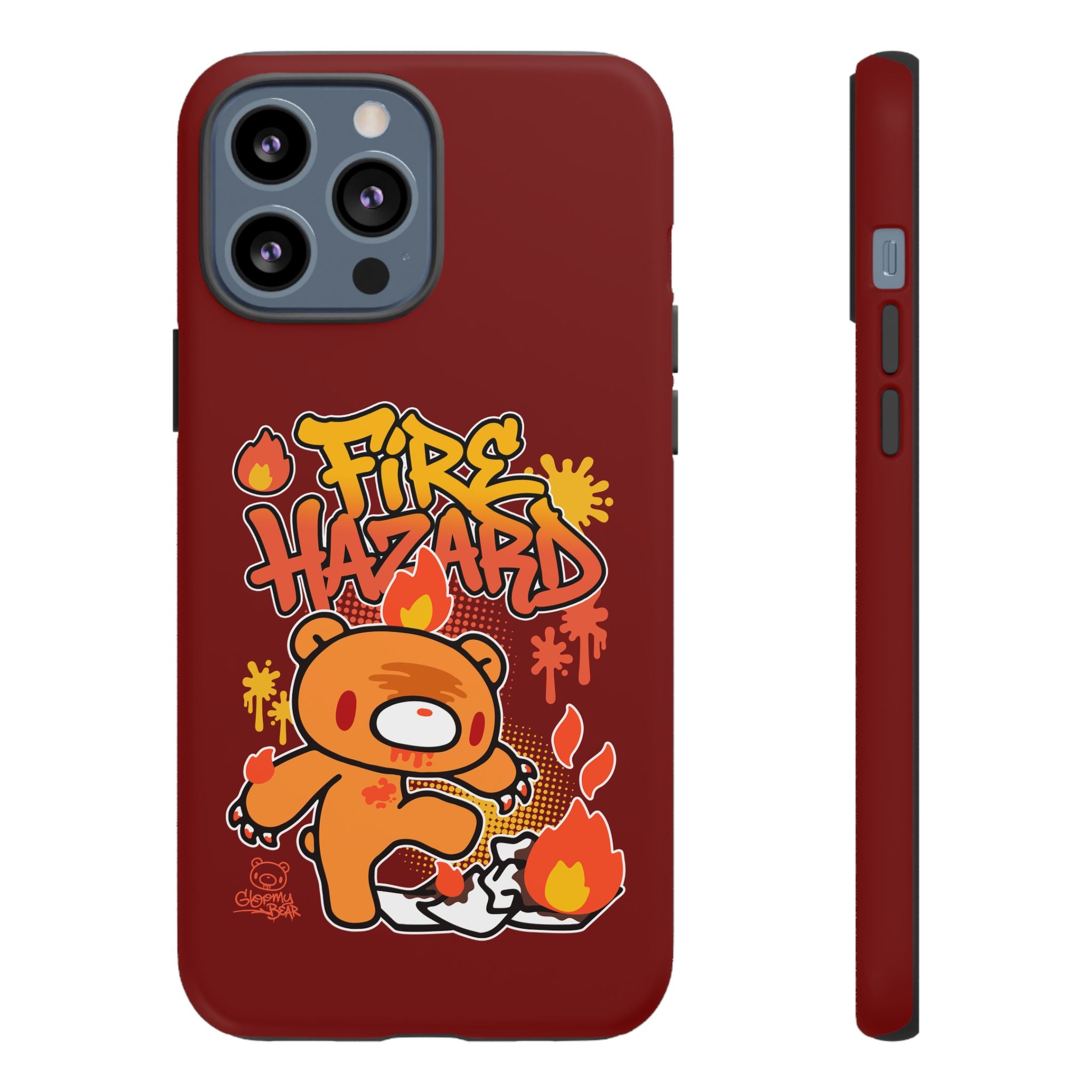 Gloomy Fire trash Phone Case