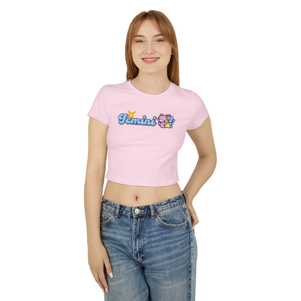 gemini zodiac gloomy Women's Baby Tee