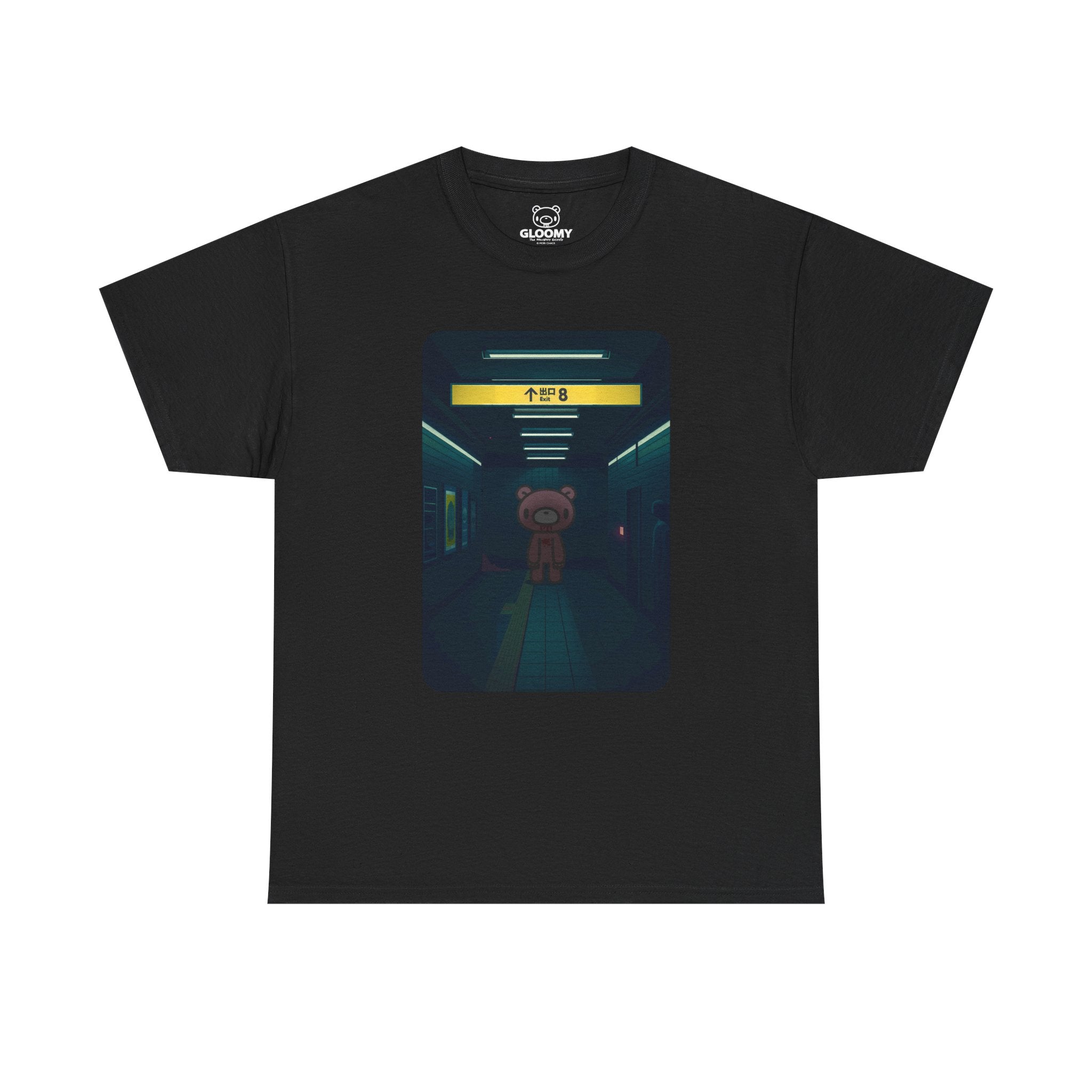 Gloomy the Exit 8 parody T-Shirt