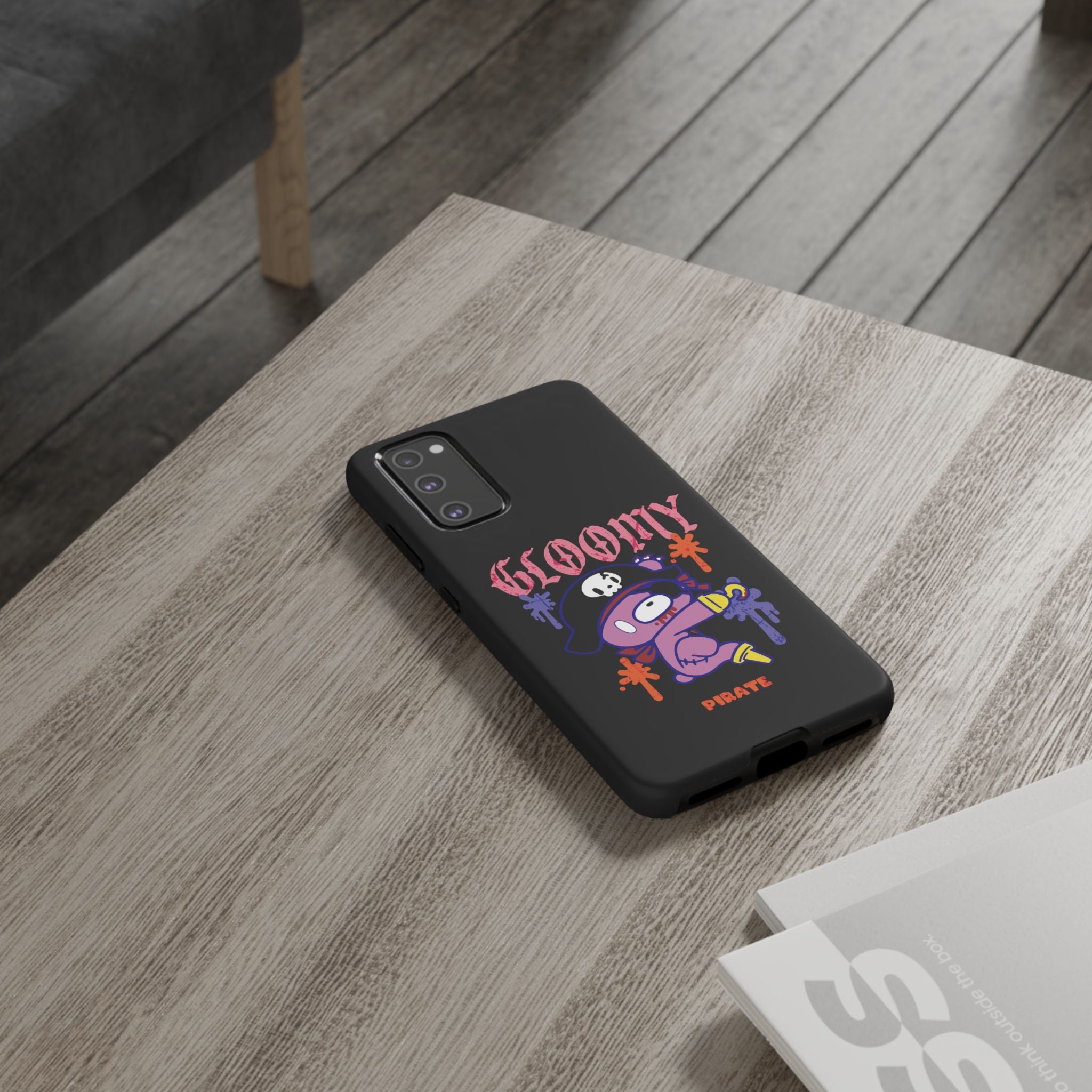 gloomy bear Halloween pirate Phone Case