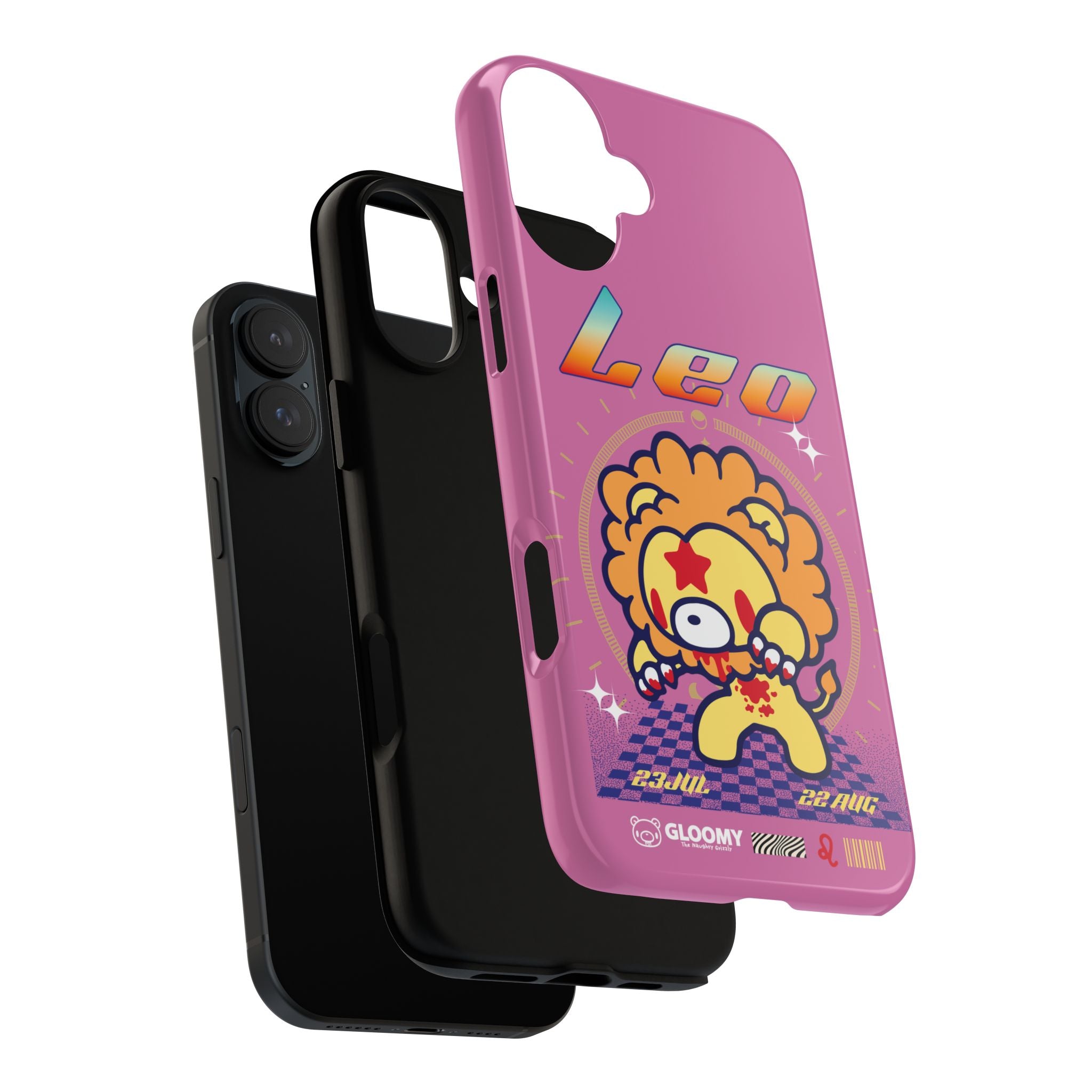 Zodiac Leo gloomy bear Phone Case