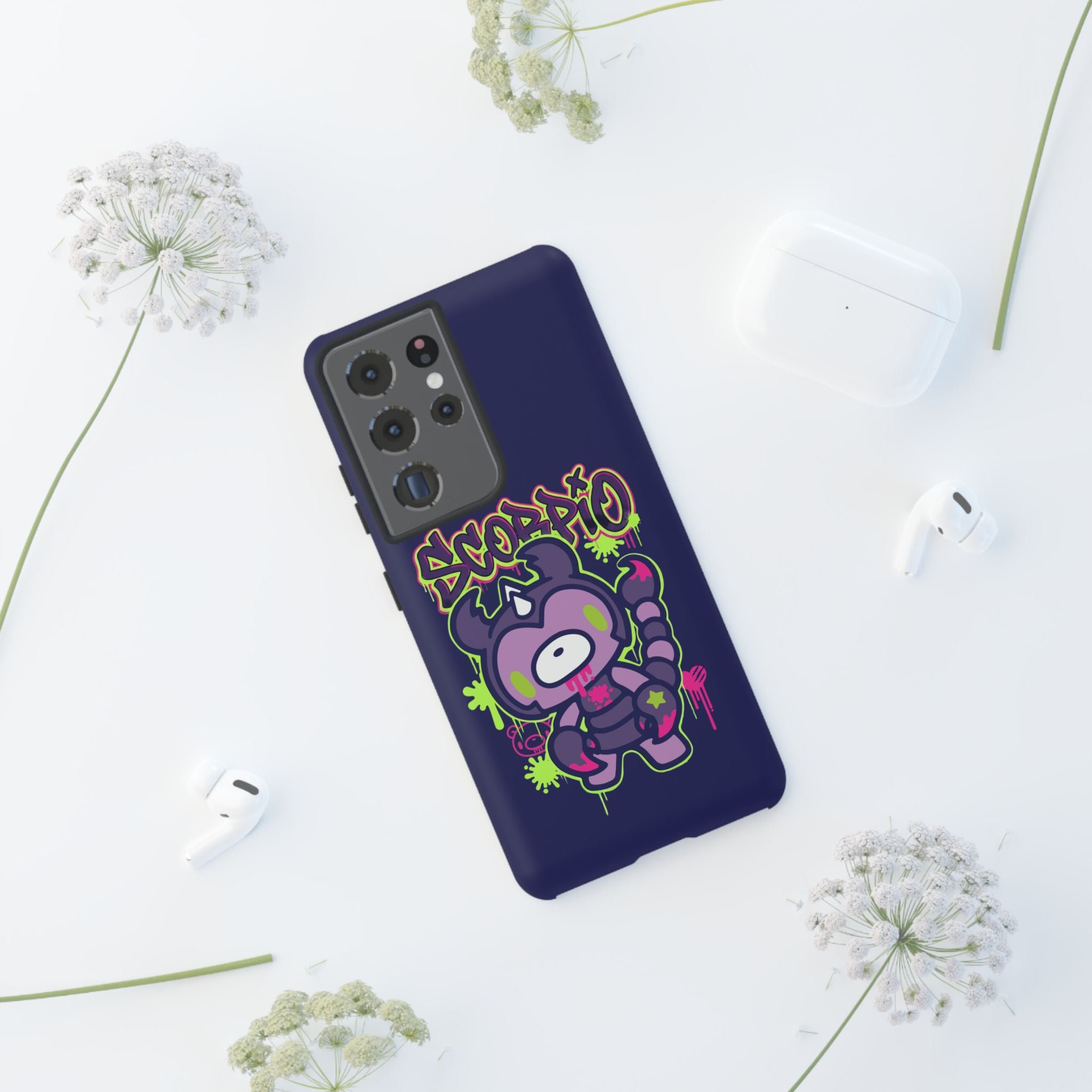 Zodiac Scorpio Gloomy Bear Phone Case