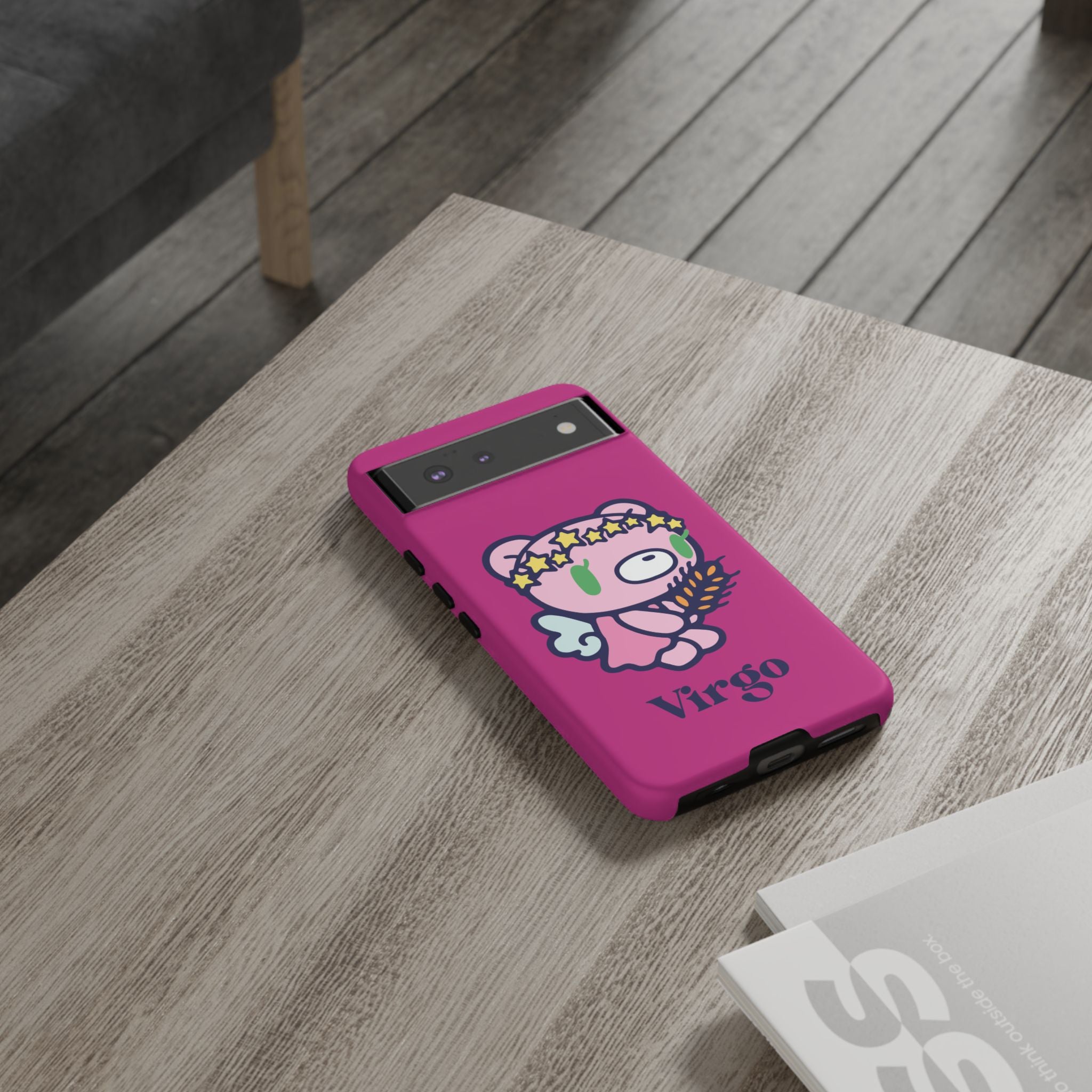 Zodiac Virgo gloomy bear Phone Case