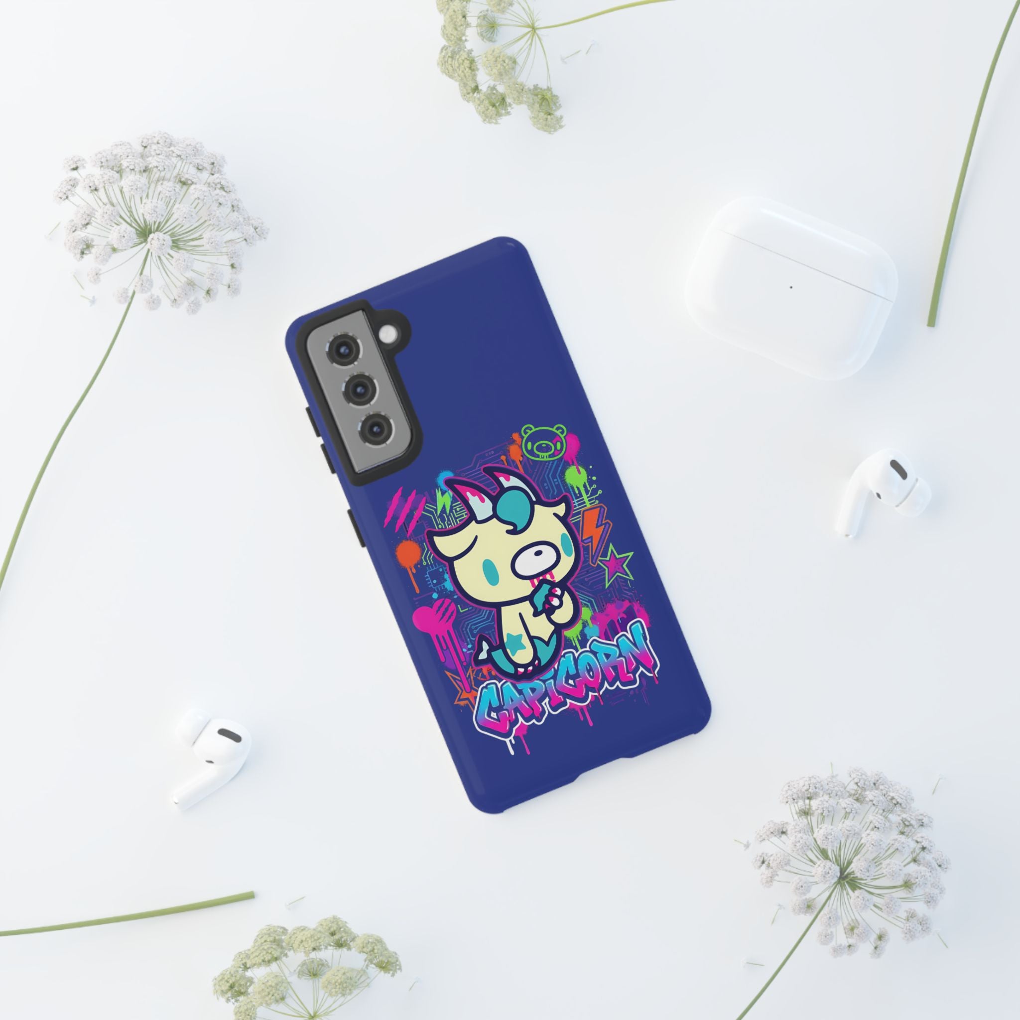 Zodiac Capricorn Gloomy Bear Phone Case