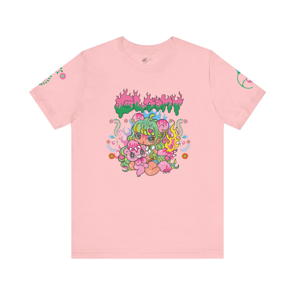 YURIE SEKIYA X GLOOMY BEAR🌟 FLAME GAL 2024 Unisex Short Sleeve Tee