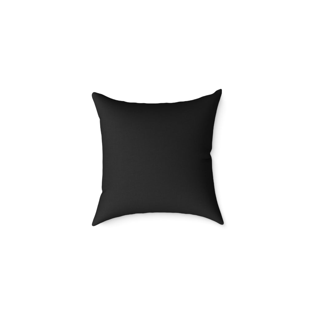 Gloomy Gemini Zodiac Square Poly Canvas Pillow