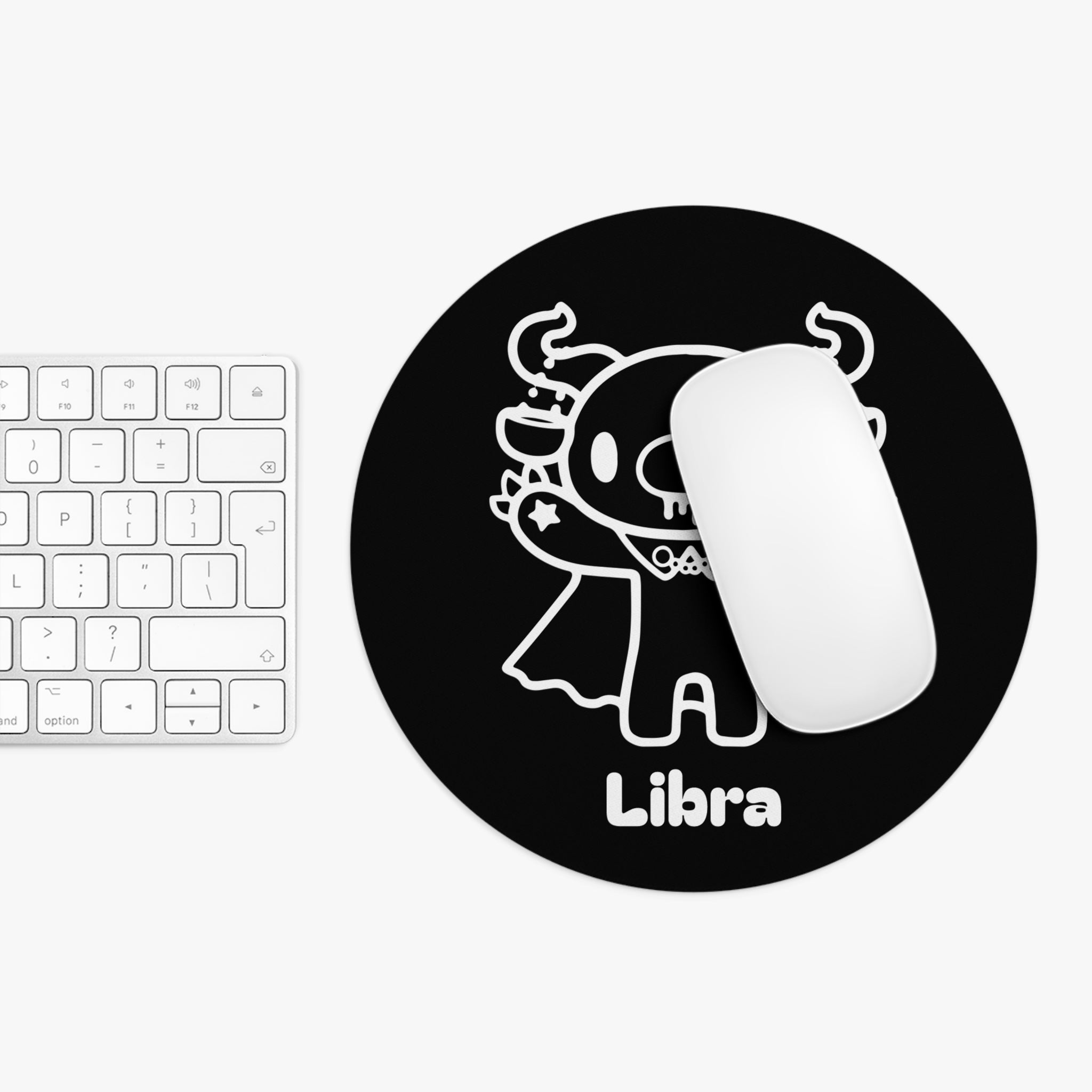 Gloomy Bear Zodiac Libra Mouse Pad