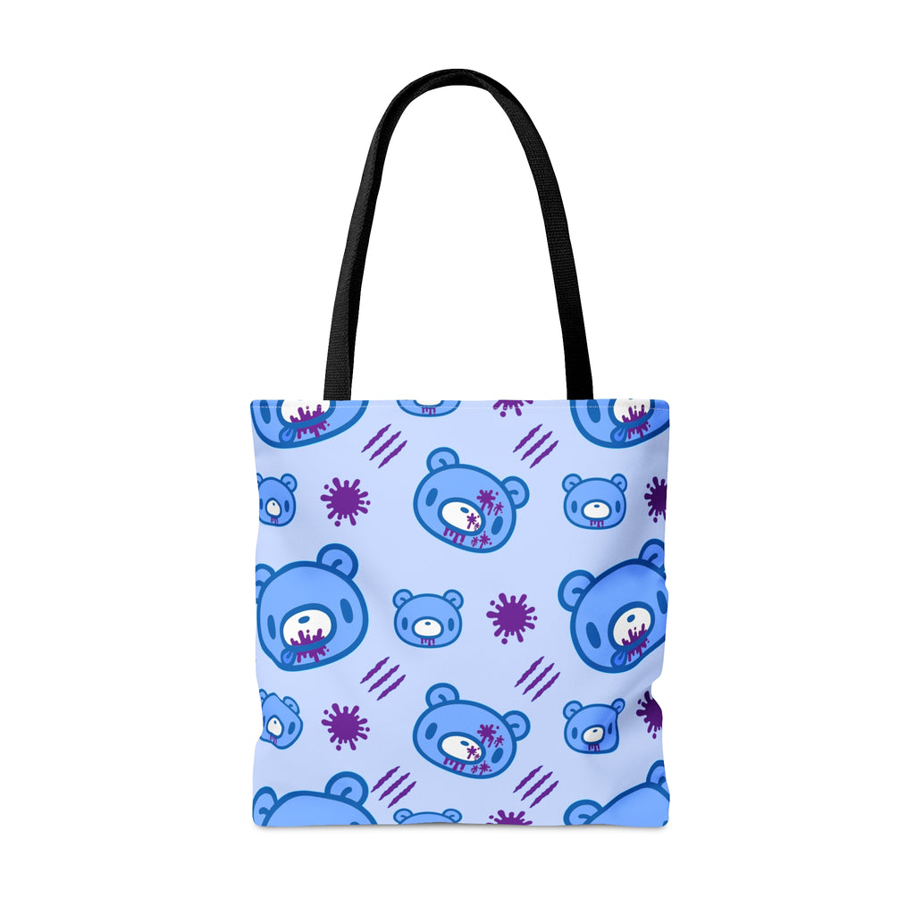 True Blue Gloomy - Canvas Tote Bag