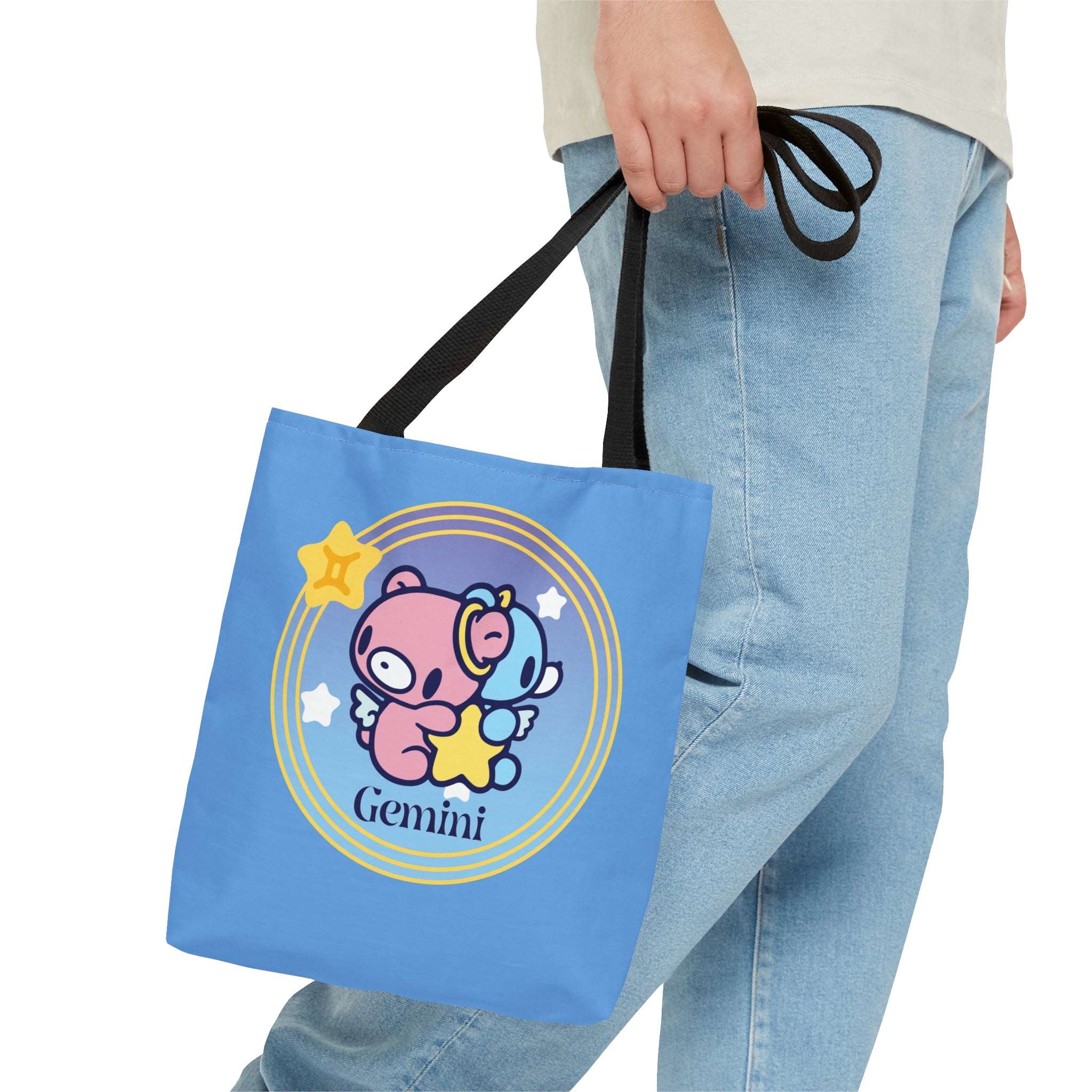 Gloomy Gemini zodiac Tote Bag