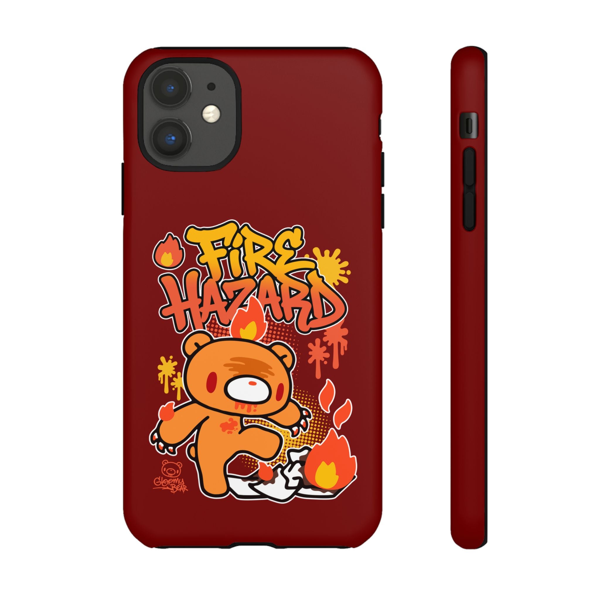 Gloomy Fire trash Phone Case