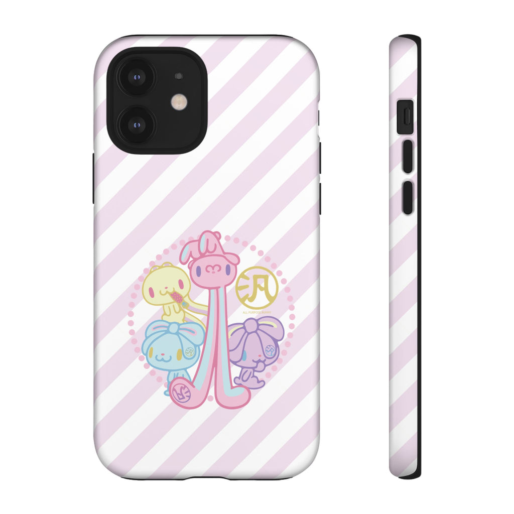 Group Pastel All Purpose Bunny - Phone Case