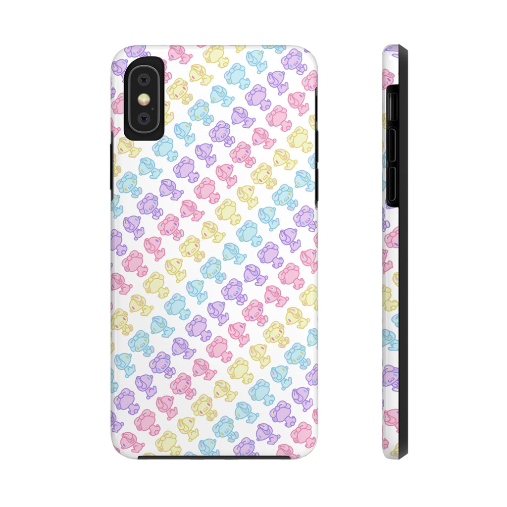 Rotating Pastel All Purpose Bunny - iPhone Case