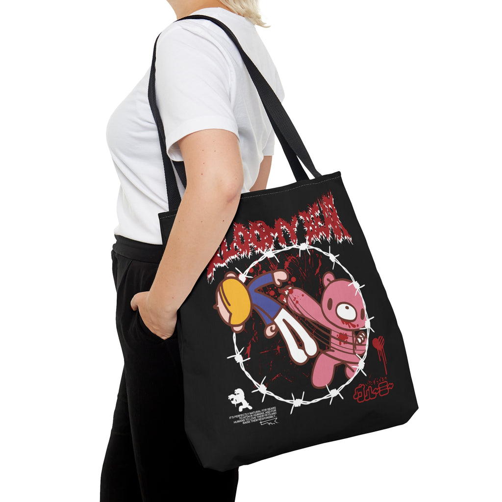 Gloomy Bear PUNCH - Canvas Tote Bag