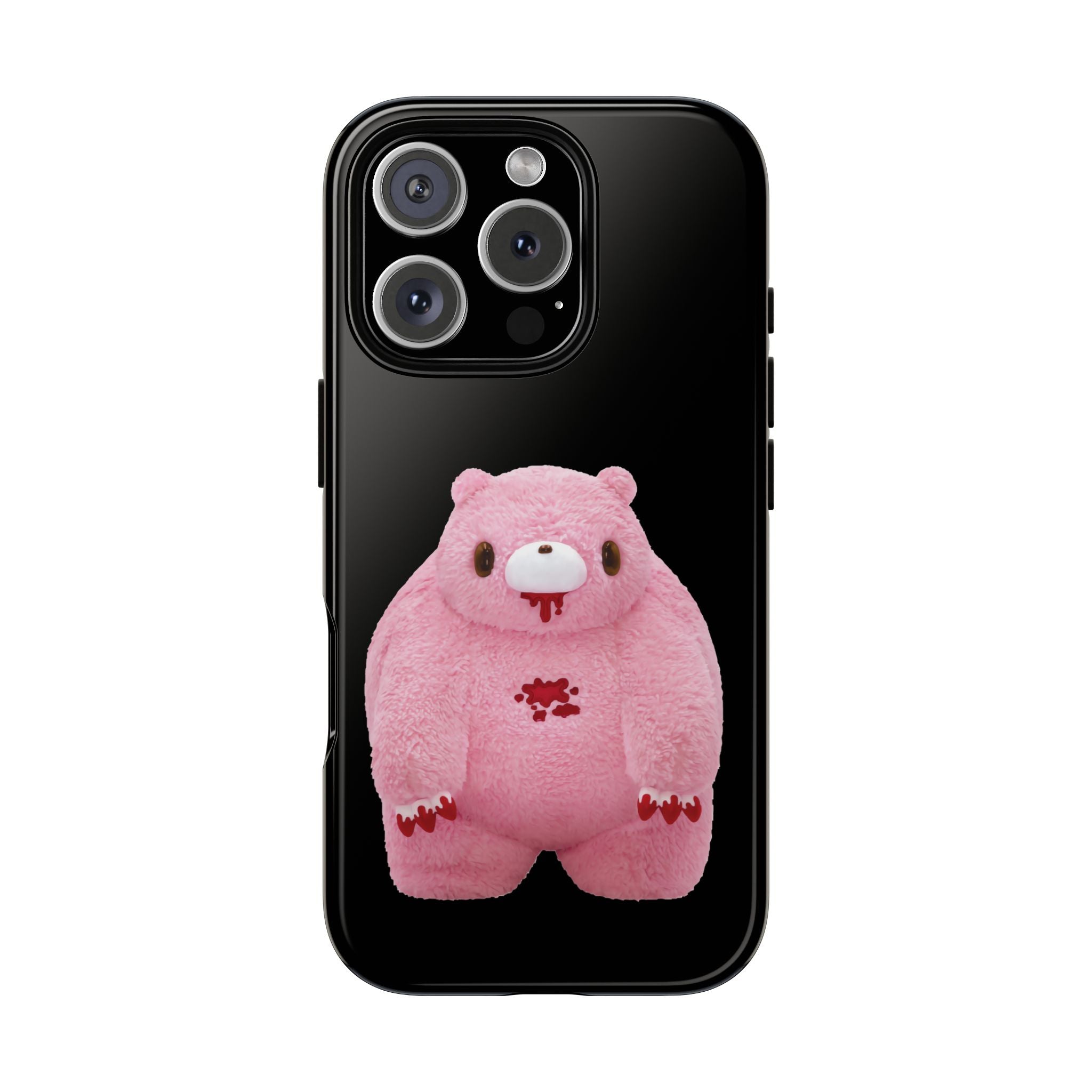 Chubby Gloomy Plush Tough Phone Case