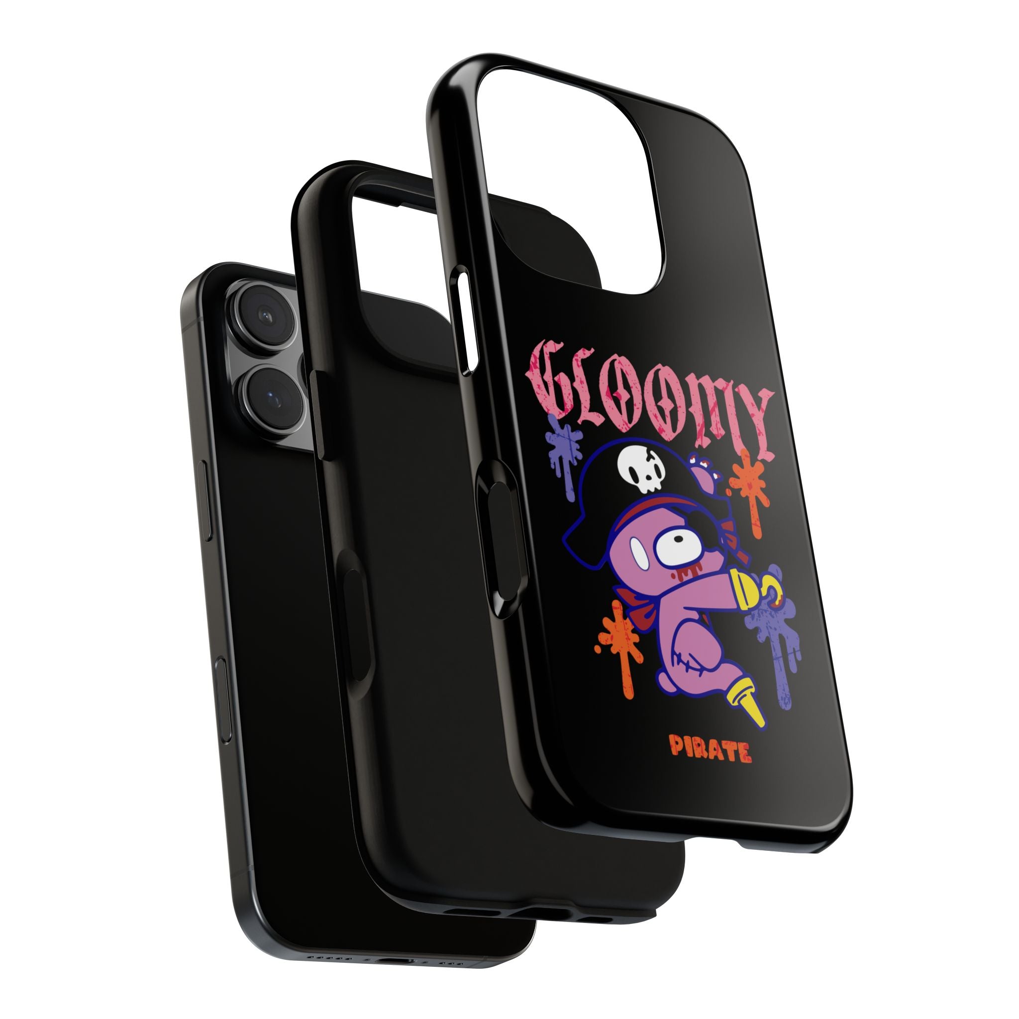 gloomy bear Halloween pirate Phone Case