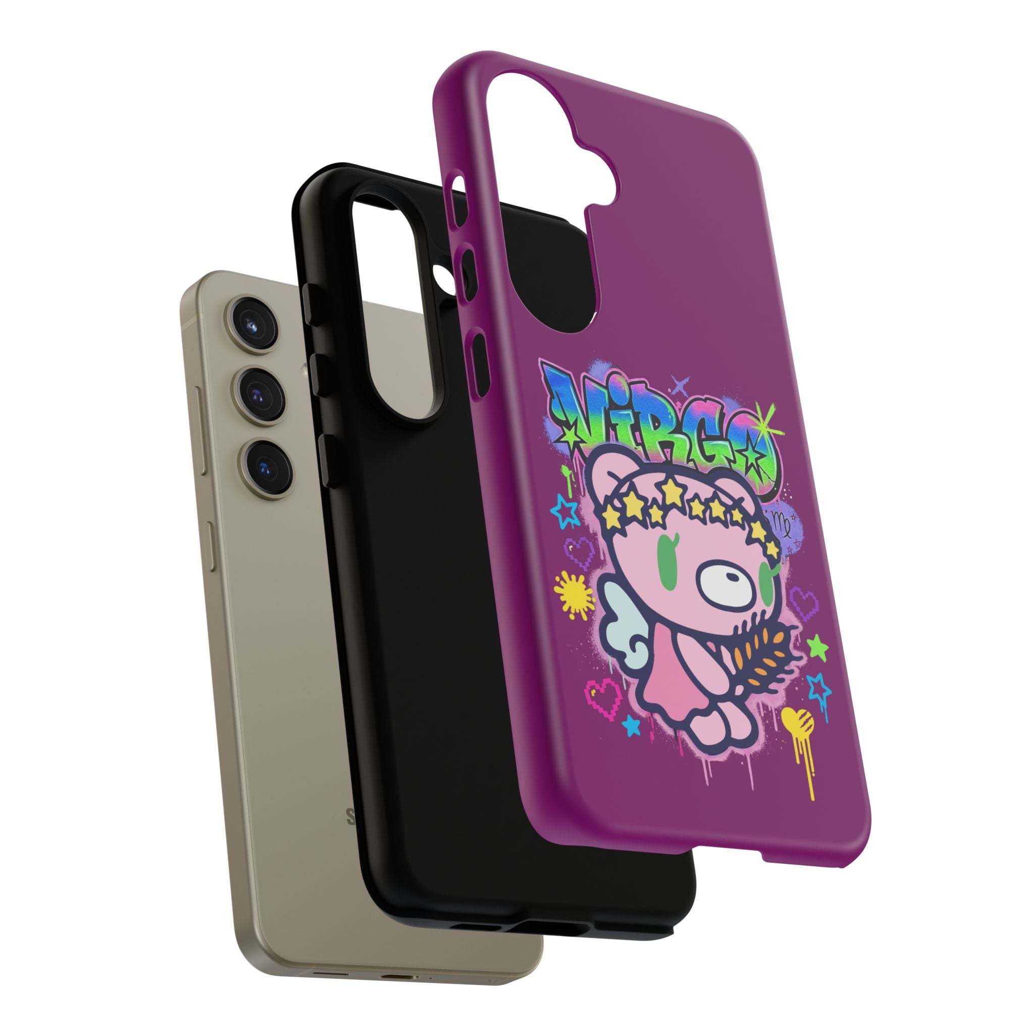 Zodiac Virgo  Gloomy Bear  Phone Case